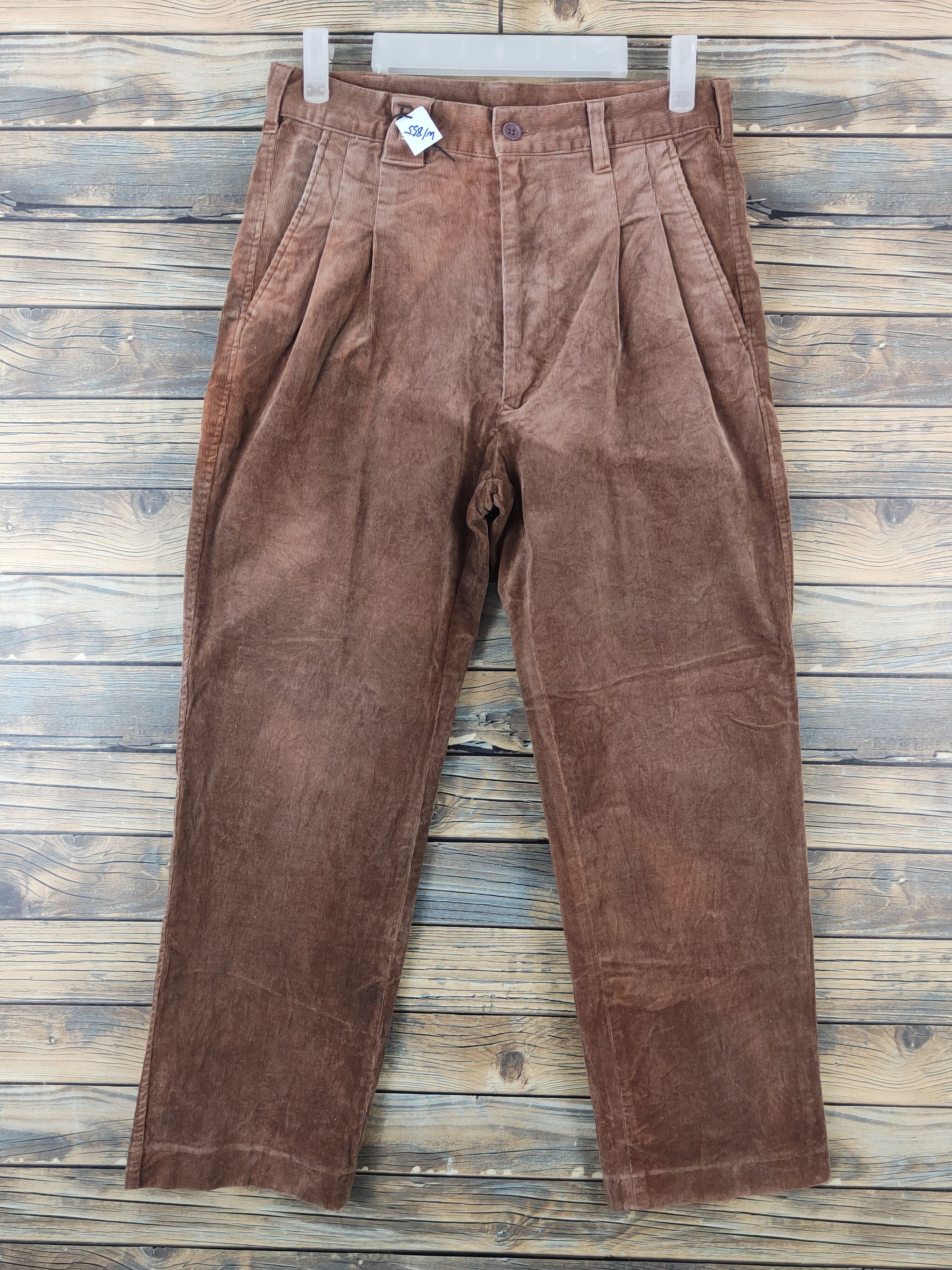 Rocky Rabbit Brown Multipocket Corduroy Pants #W1855
