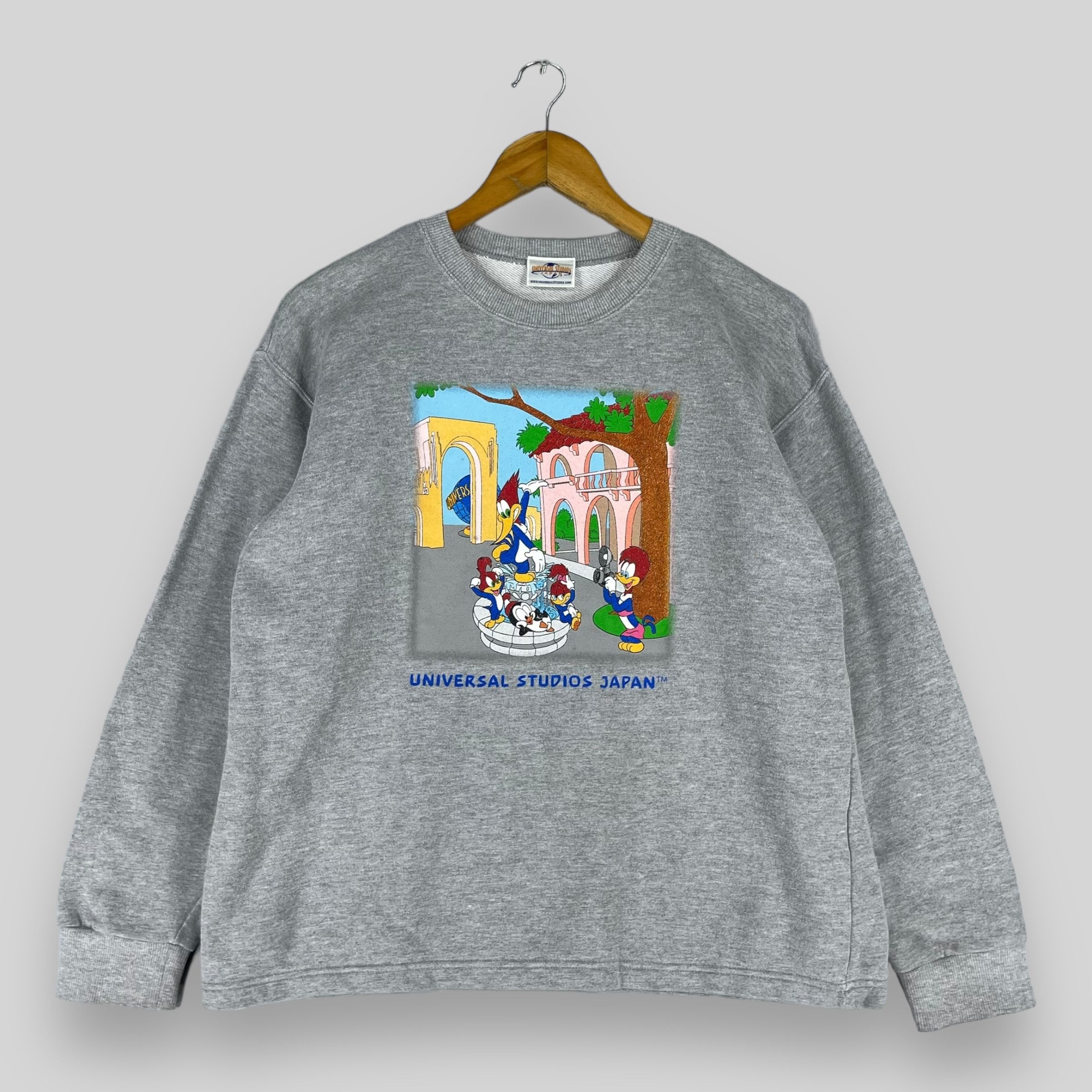 Cartoon Network × Universal Studios × Vintage Vintage WOODY WOODPECKER Crewneck Crop Sweatshirt Size US M / EU 48-50 / 2 - 1 Thumbnail