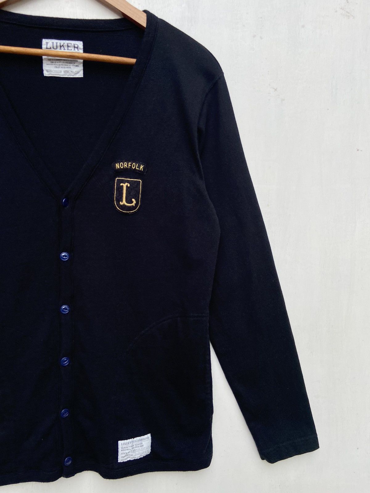 Neighborhood 🔥 Luker by Neighborhood cardigan jacket sweater Size US M / EU 48-50 / 2 - 3 Thumbnail