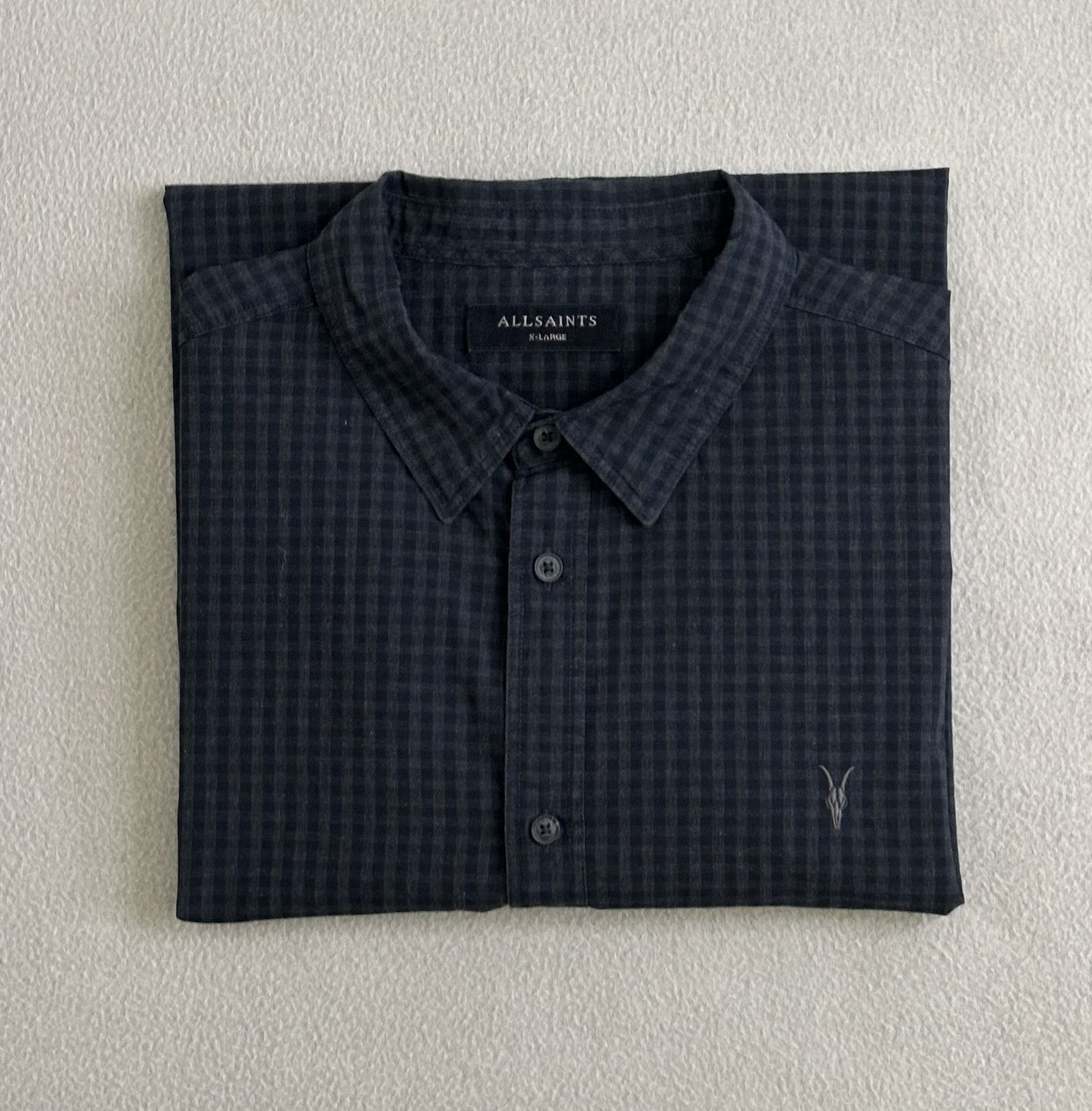 Allsaints Allsaints shirt Black Check size XL Size US XL / EU 56 / 4 - 17 Thumbnail