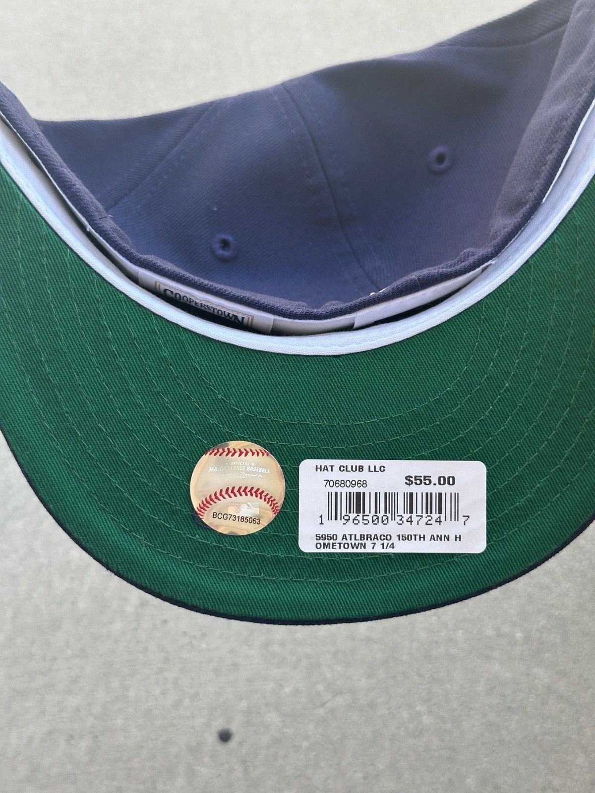 Hat Club × MLB × New Era Atlanta Braves OG Hometown Negro League Fitted 7 1/4 HatClub Size ONE SIZE - 3 Thumbnail