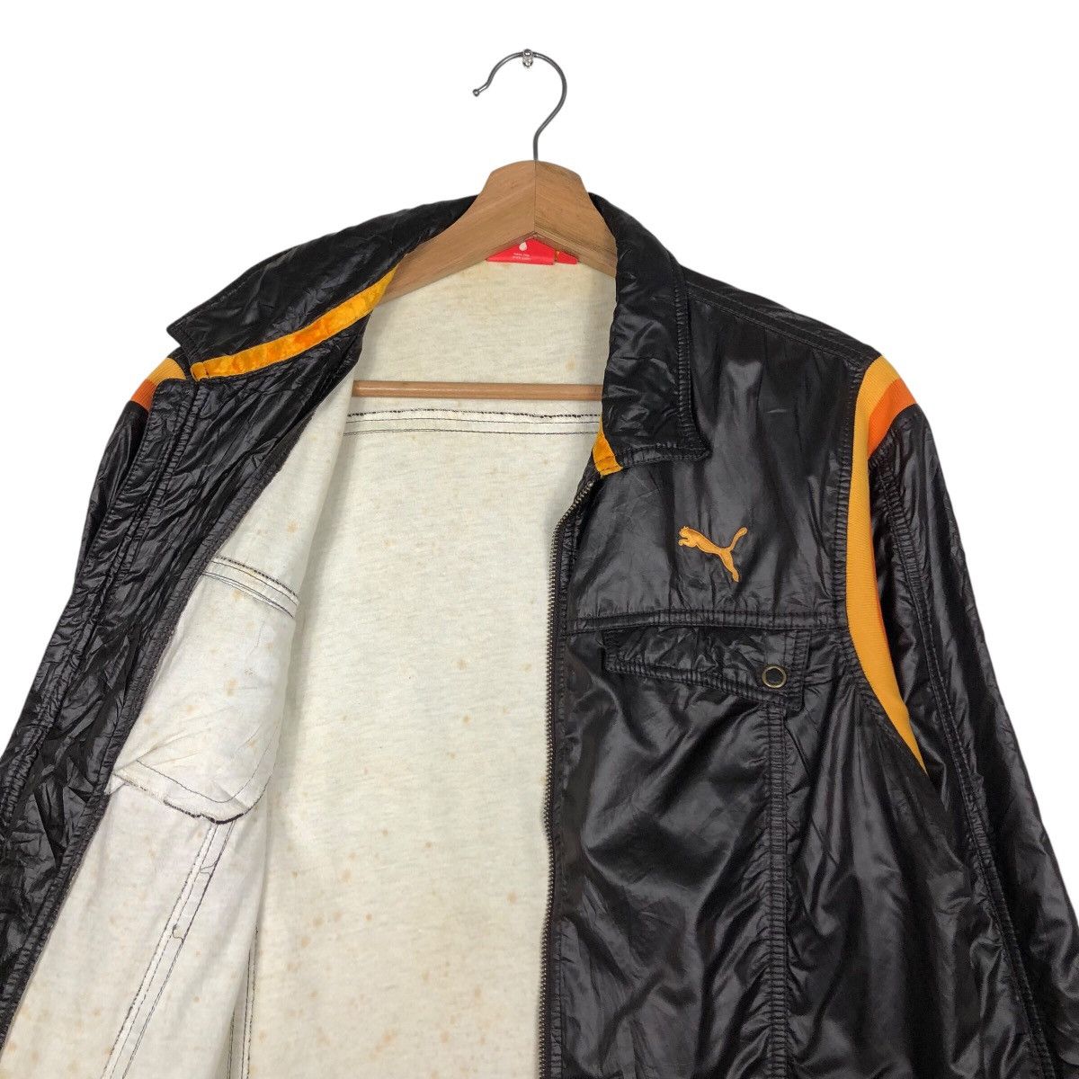 Japanese Brand 📌Vintage Biker Puffer Light Jacket Puma Size US M / EU 48-50 / 2 - 12 Thumbnail