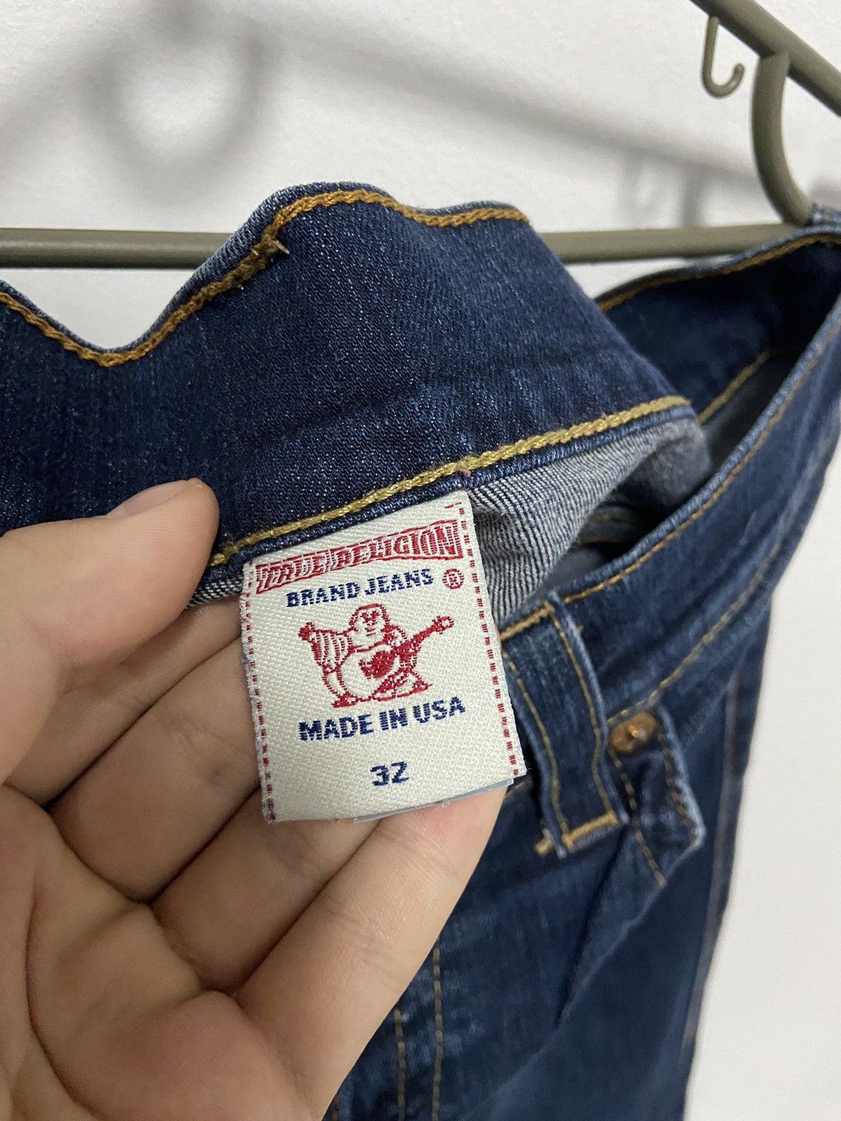 True Religion × Vintage True Religion zach jeans Pants Selvedge Vintage Size US 32 / EU 48 - 7 Thumbnail
