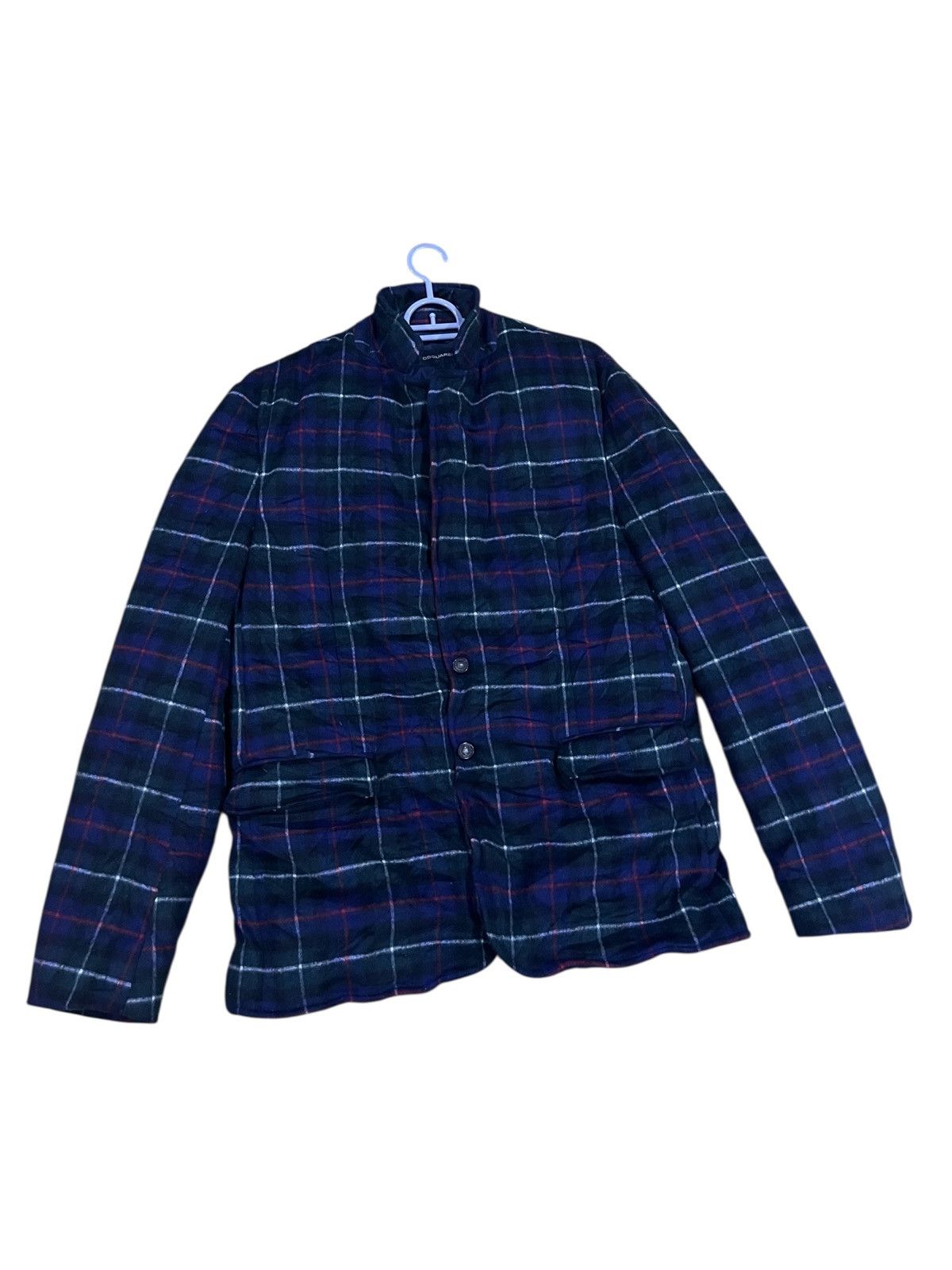 Designer DSQUARED 2 WOOL JAKET Size US L / EU 52-54 / 3 - 2 Thumbnail