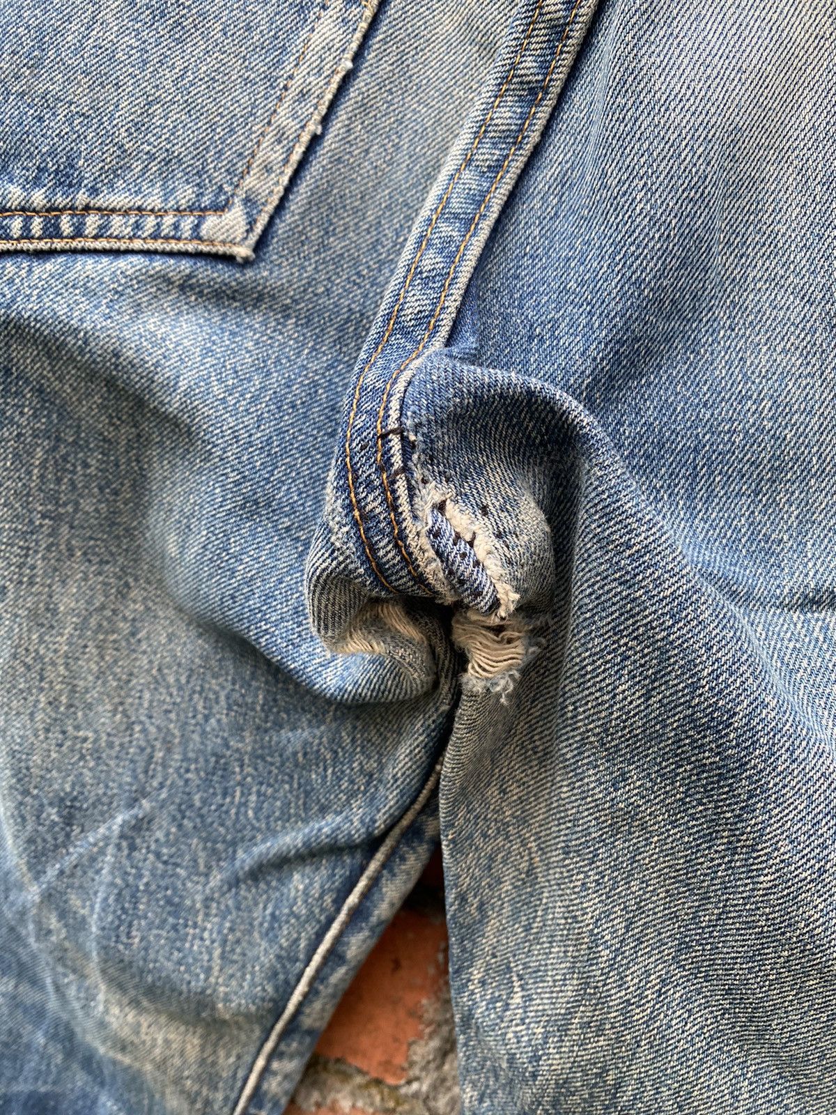 Levi's Vintage Clothing × Vintage W30x27 vintage levi's 501xx redline distressed made in USA Size US 30 / EU 46 - 8 Thumbnail