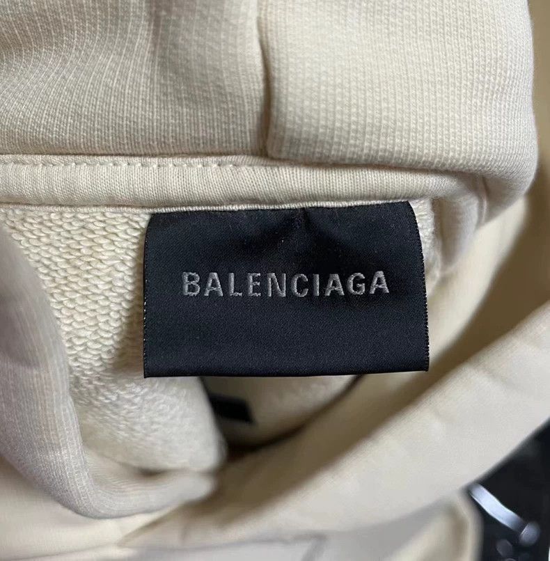 Balenciaga balenciaga logo embroidered hoodie sweatshirt Size US M / EU 48-50 / 2 - 3 Thumbnail