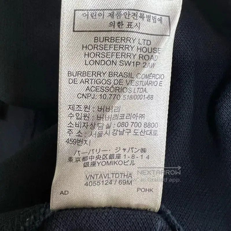 Burberry Burberry Black Cotton Women's Polo Shirt. Size S / US 4 / IT 40 - 4 Thumbnail