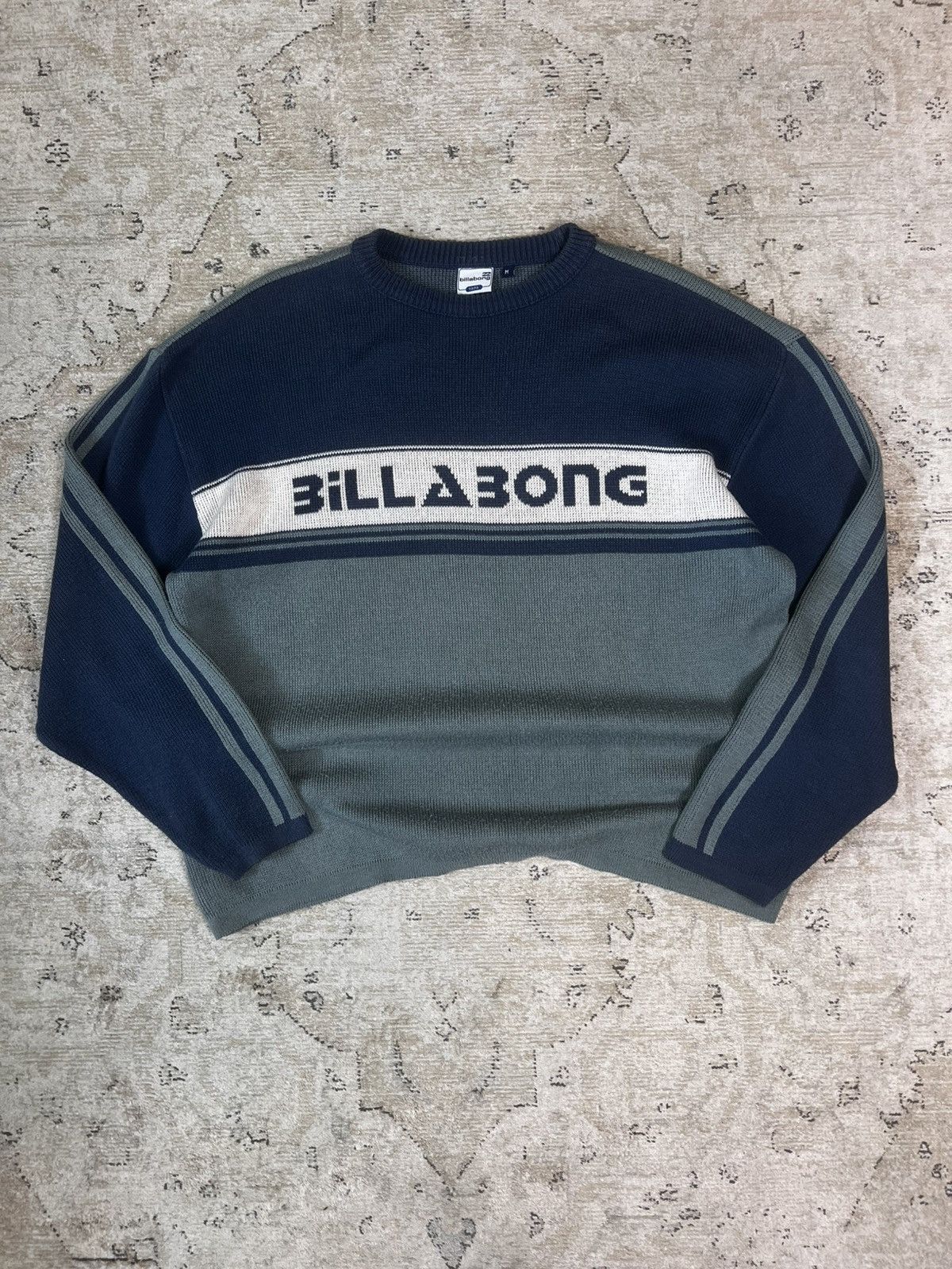 Billabong 90’s Billabong Vintage Knit Sweatshirt (M) Size US M / EU 48-50 / 2 - 1 Thumbnail