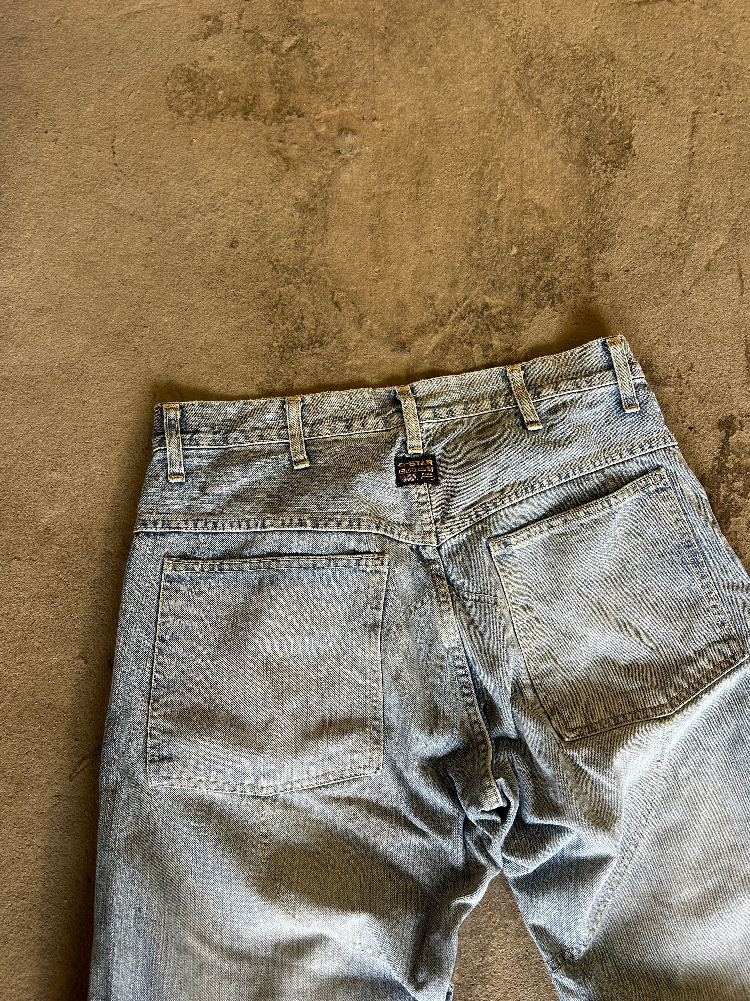 Designer 💥 JUNYA WATANABE BALENCIAGA STYLE DISTRESSED JEANS Size US 32 / EU 48 - 5 Thumbnail