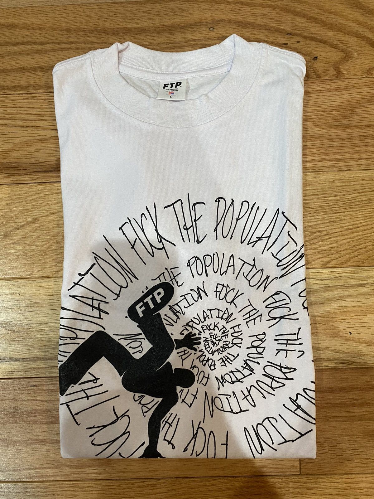 FTP “Slipping into darkness “ T-shirt cheapest Color White size Large