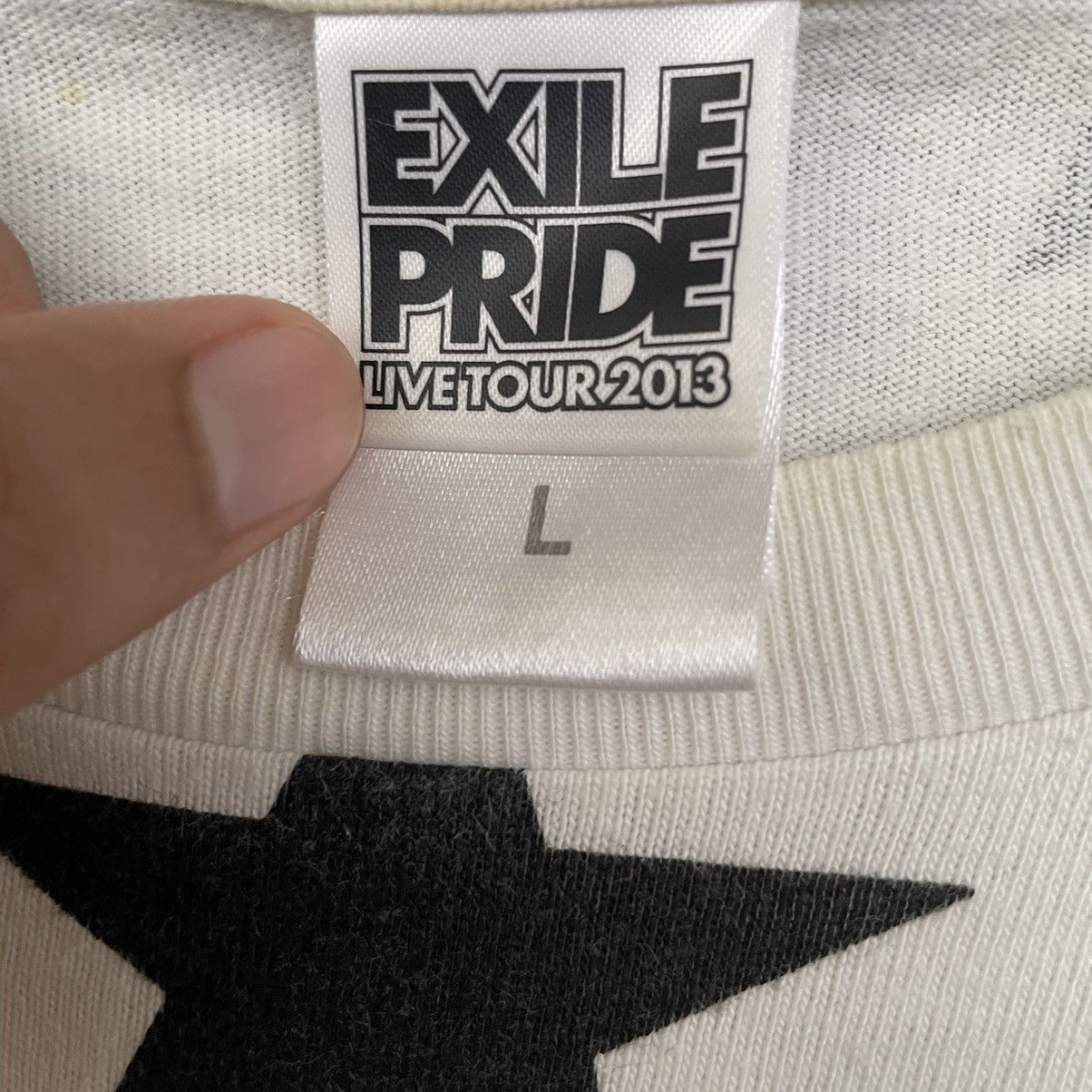 Band Tees Japanese Boy Band EXILE Live Tour T-shirt 2013 Size US L / EU 52-54 / 3 - 3 Thumbnail