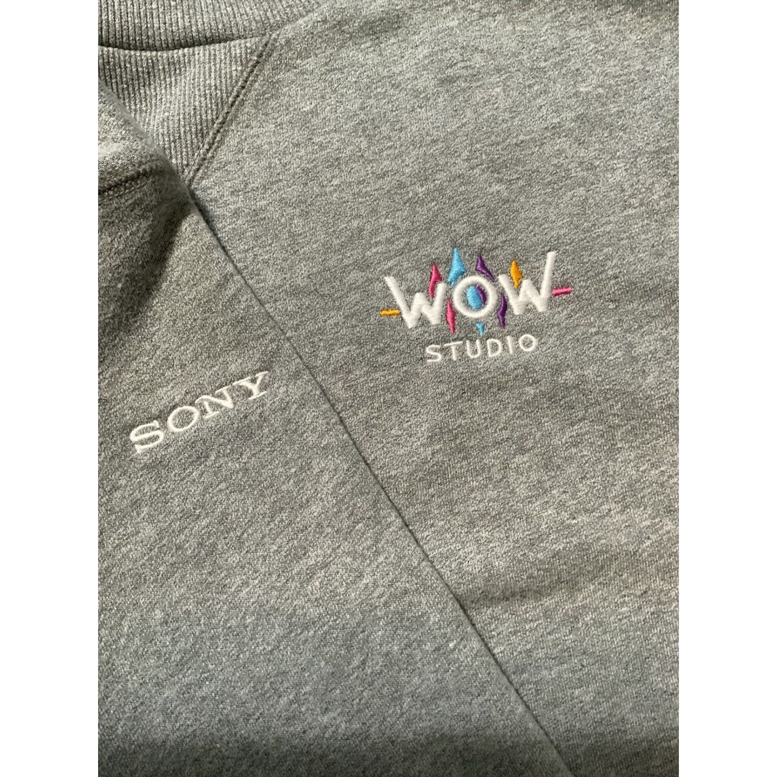 New Era VINTAGE New Era Sony SXSW 2018 Wow Studio Crewneck Sweatshirt L Gray Mens Size US L / EU 52-54 / 3 - 2 Thumbnail