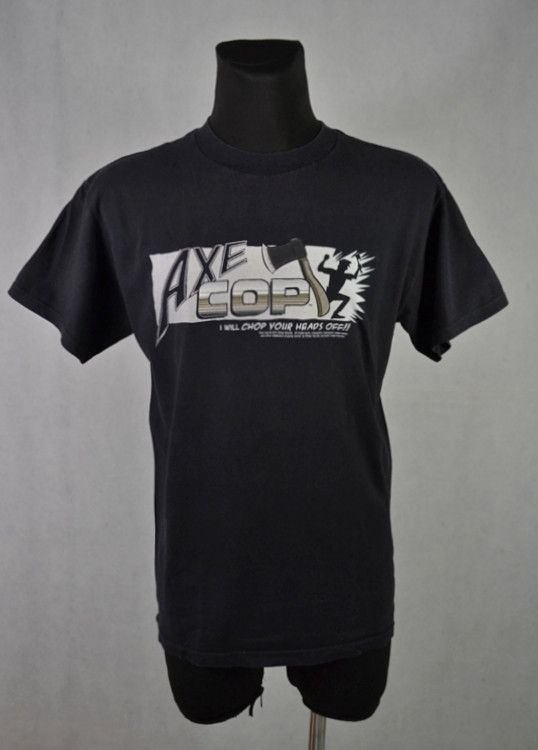 Cartoon Network × Vintage Vintage 2011 Axe Cop TV Series tee t-shirt M Size US M / EU 48-50 / 2 - 1 Thumbnail