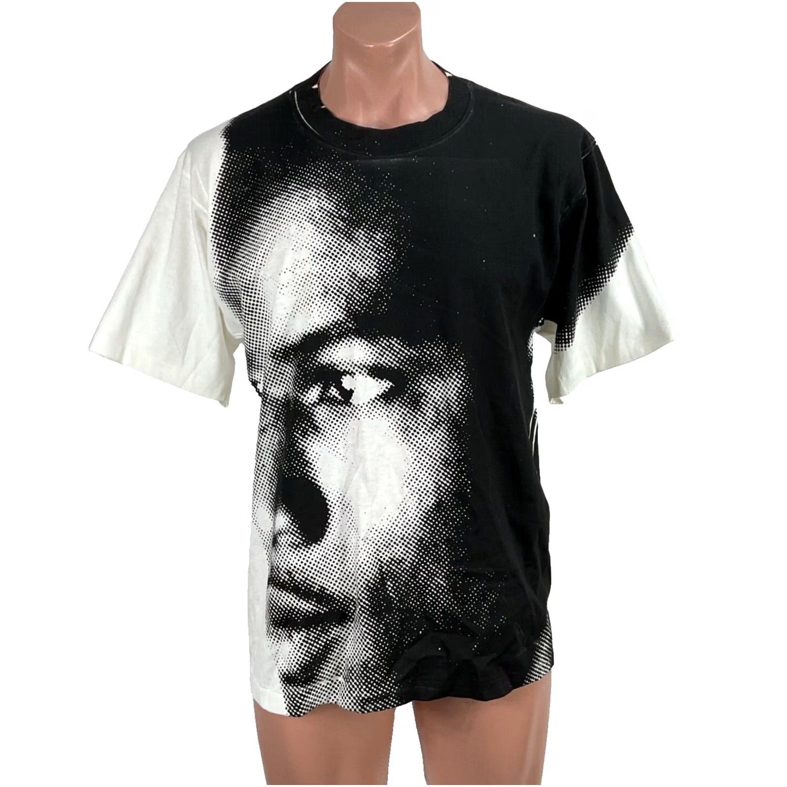 Nike VINTAGE Nike Just Do It Bo Jackson USA MADE T-Shirt M Graphic Print Short Sleeve Crewneck Mens 80s Fitness Black White Size US M / EU 48-50 / 2 - 2 Thumbnail