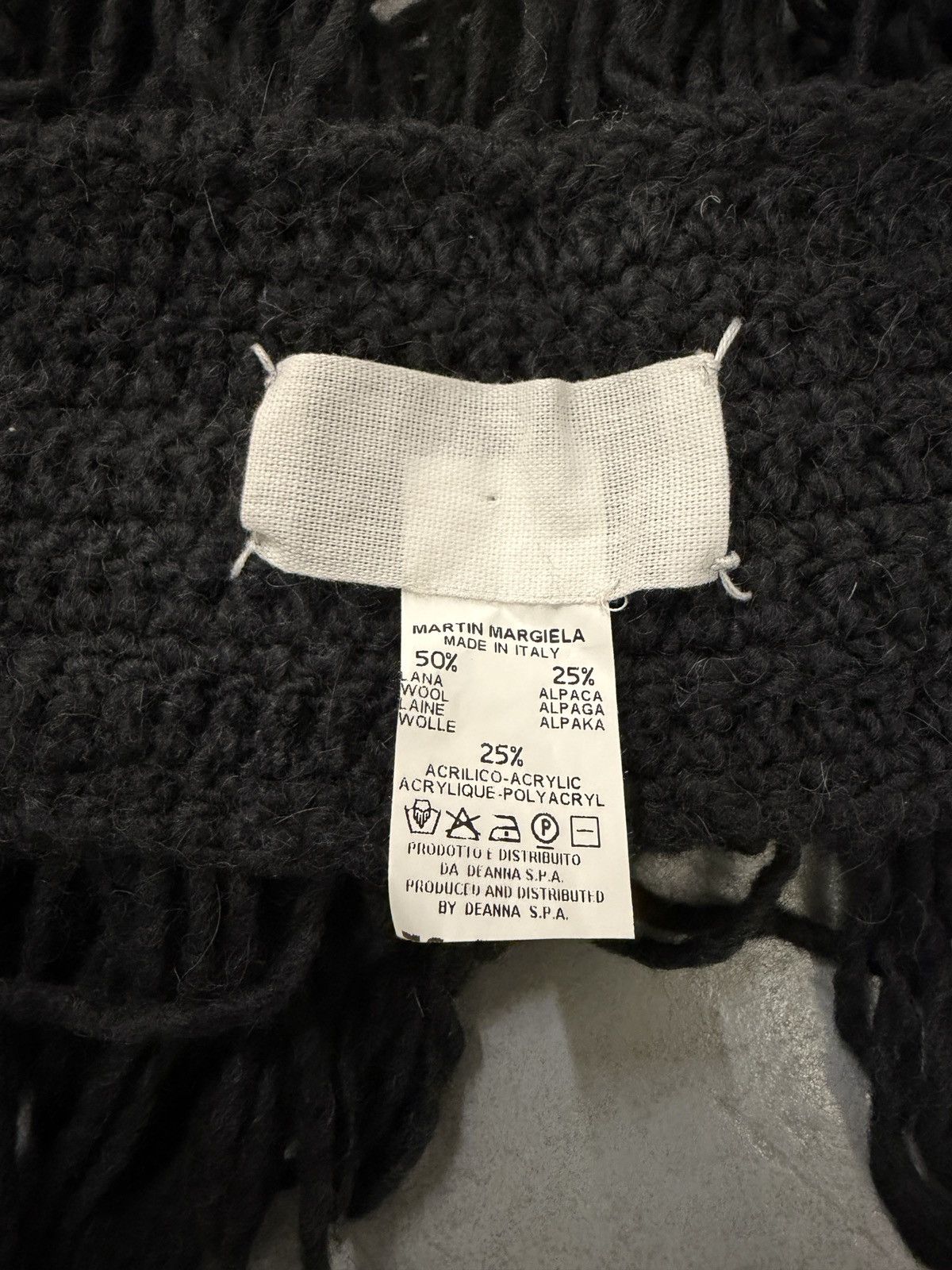 Maison Margiela Maison Martin Margiela AW2003 Alpaca Shag Chubby Scarf Size ONE SIZE - 9 Thumbnail