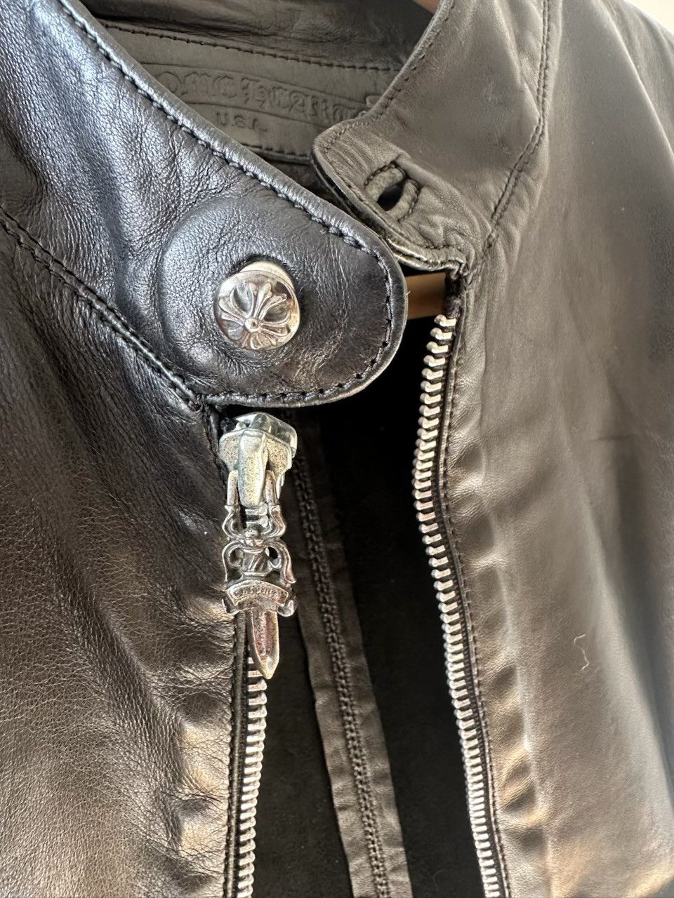Chrome Hearts Chrome Hearts Leather Jacket Size US M / EU 48-50 / 2 - 13 Thumbnail