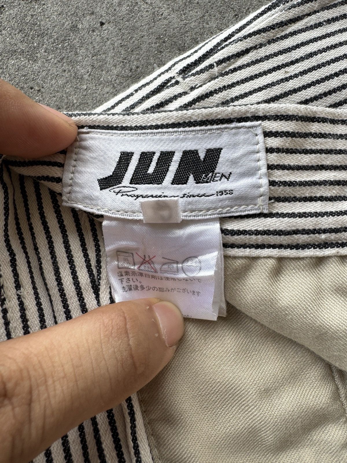 Japanese Brand Vintage Junmen Japan Wide Leg Pants Size US 31 - 7 Thumbnail