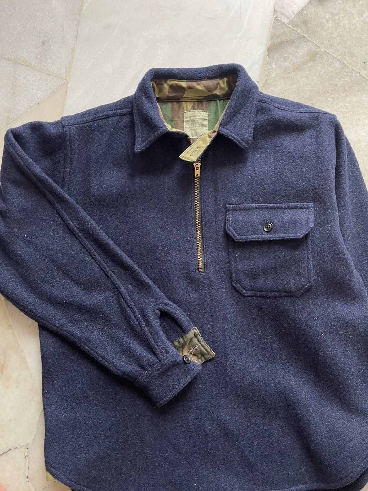 Buzz Rickson's Gowest Repro 40s Worker Shirt Size US L / EU 52-54 / 3 - 3 Thumbnail