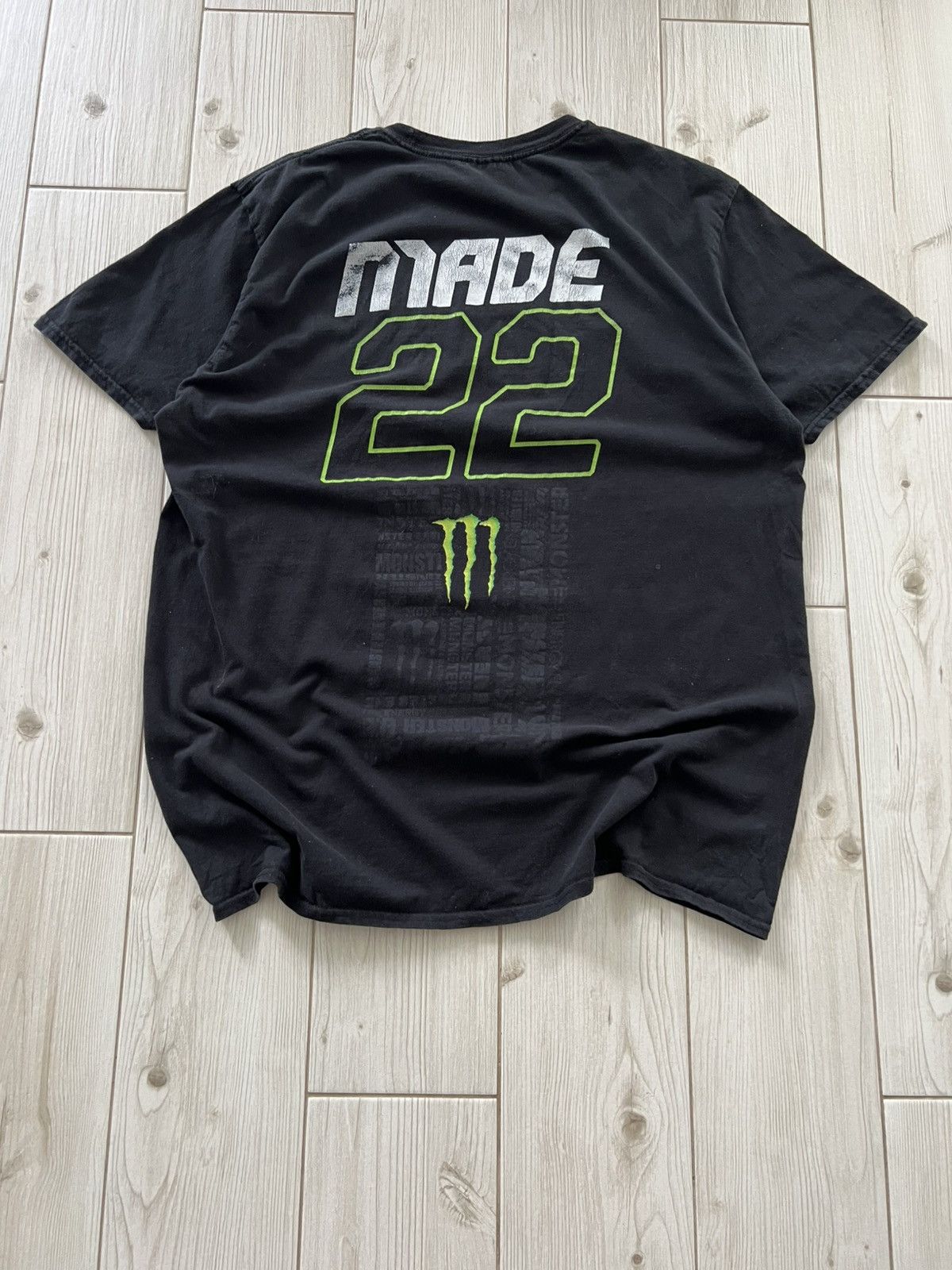 Vintage Vintage Y2K Monster Energy T-Shirt Size US L / EU 52-54 / 3 - 1 Thumbnail