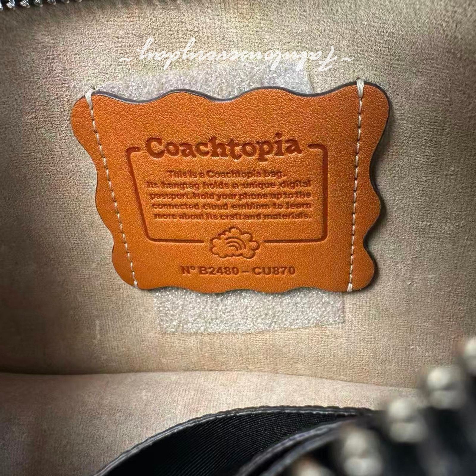 Coach COACH Small Wavy Shoulder Coachtopia Leather Silver Black Size ONE SIZE - 8 Thumbnail