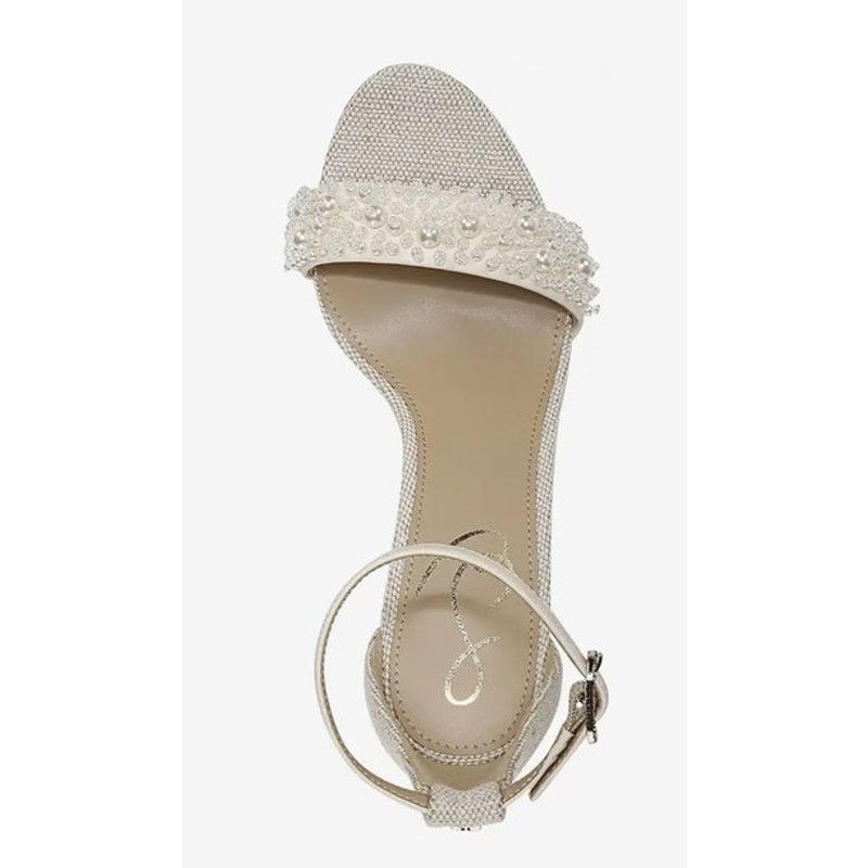 Sam Edelman SAM EDELMAN Womens NEW Yaro Perla High Heel Sandals/Size 11 Size US 11 / IT 41 - 3 Thumbnail