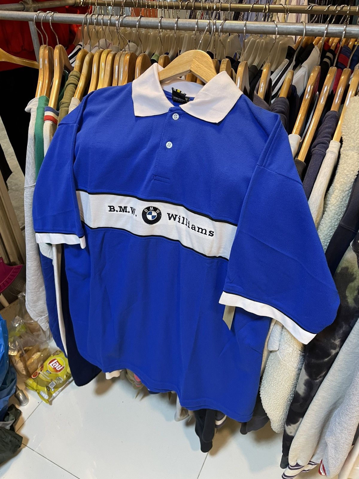 BMW Y2K F1 BMW Polo Shirt Size US XL / EU 56 / 4 - 1 Thumbnail