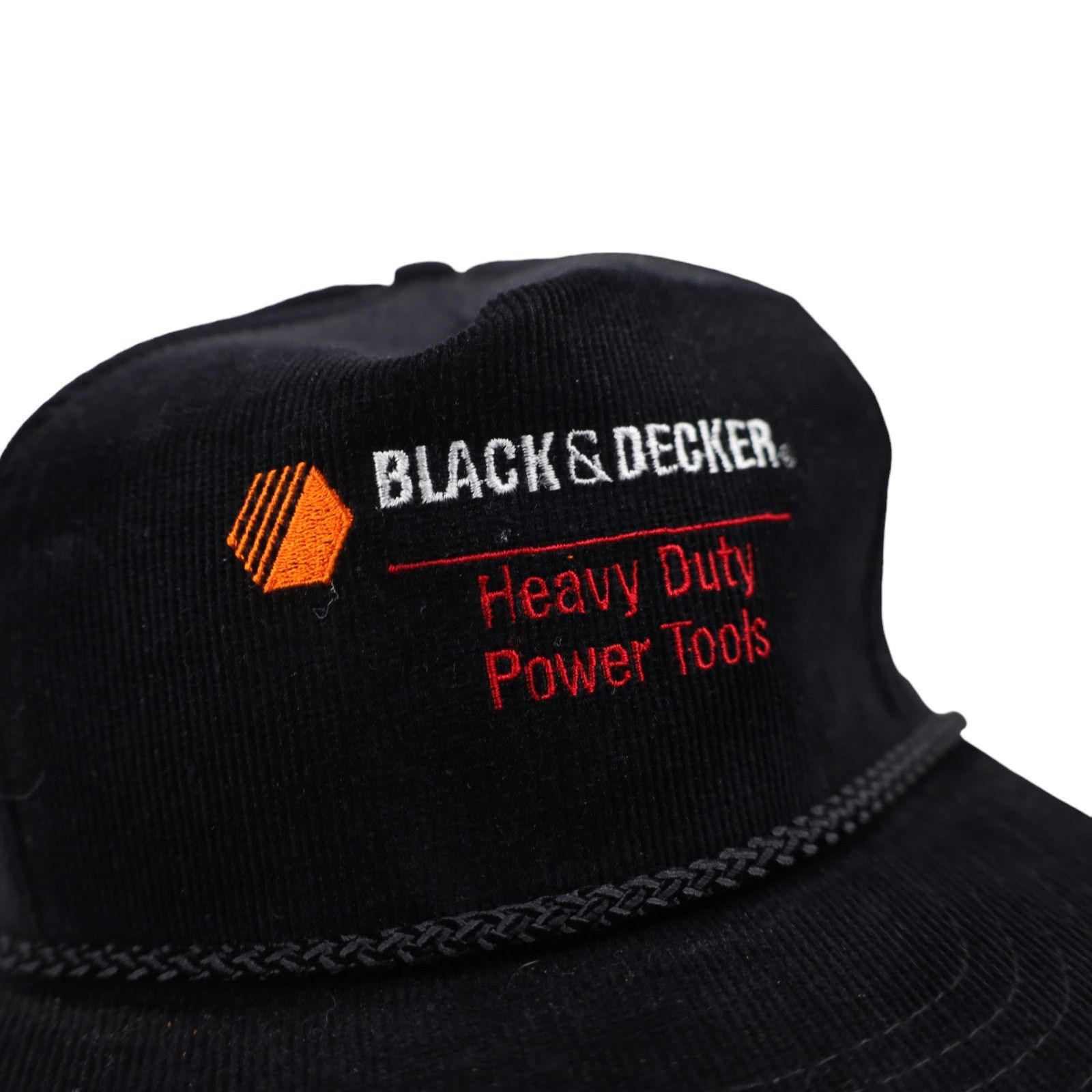 Vintage Vintage Black & Decker Corduroy Snapback Hat Size ONE SIZE - 3 Thumbnail