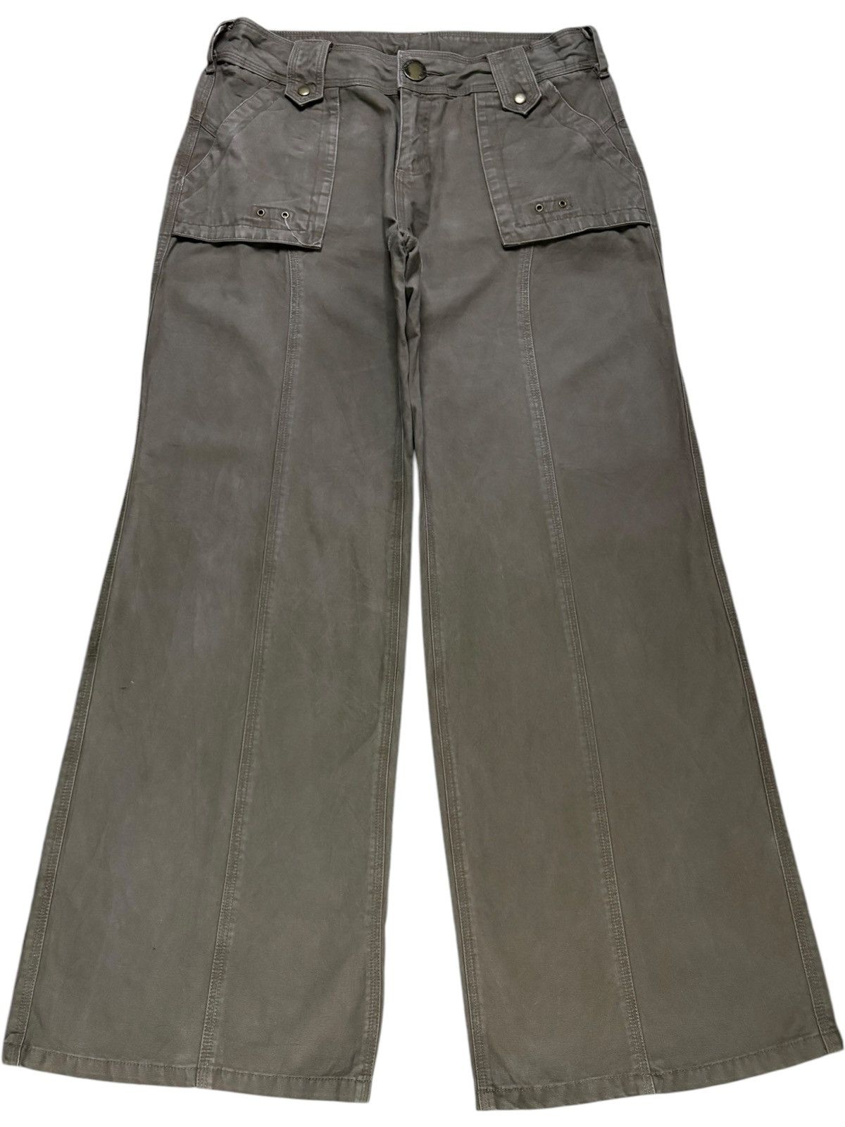Japanese Brand Vintage Japanase Brand Loose Baggy Jeans Size US 31 - 1 Thumbnail