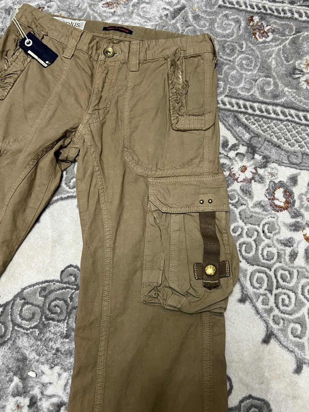 Designer × Japanese Brand SURPLUS JAPANESE BRAND CARGO MULTIPOCKECT PANTS Size US 30 / EU 46 - 3 Thumbnail