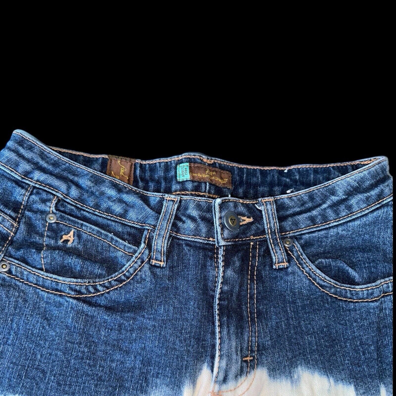 Wrangler Vintage Wrangler Aura Dip Dyed Custom Made Cut Off Shorts 4 Size 27" / US 4 / IT 40 - 4 Thumbnail