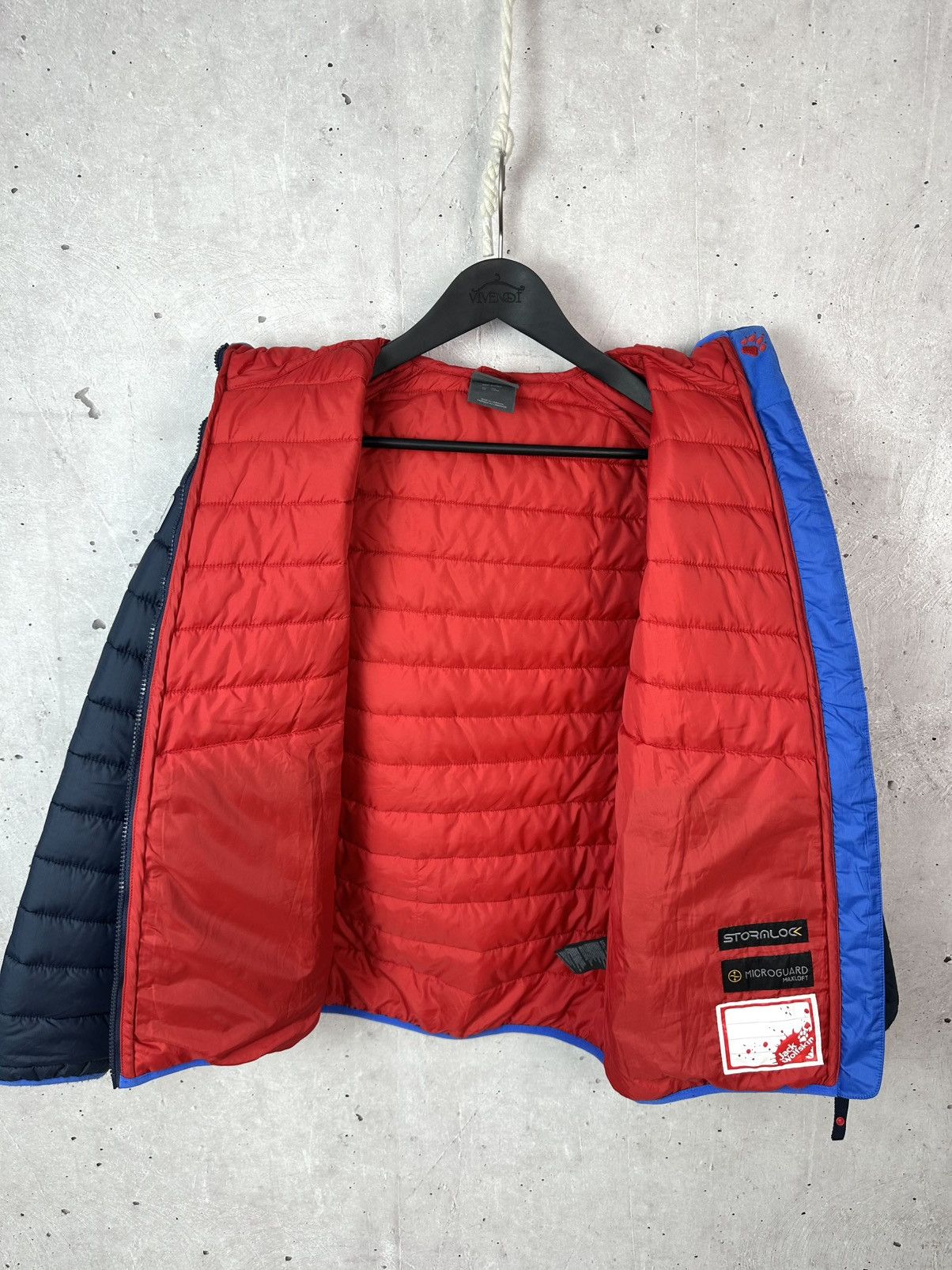 Jack Wolfskin Jack Wolfskin Stormlock Microguard Maxloft Blue Men’s Jacket Size US M / EU 48-50 / 2 - 13 Thumbnail