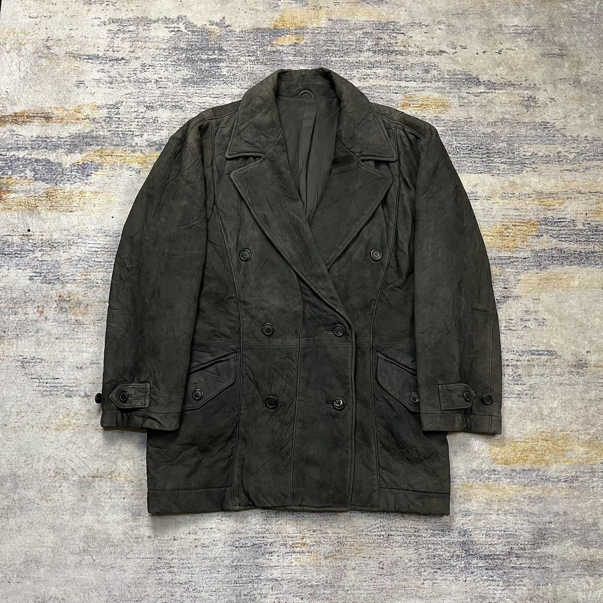 Men's Issey Miyake Leather Jackets | Grailed