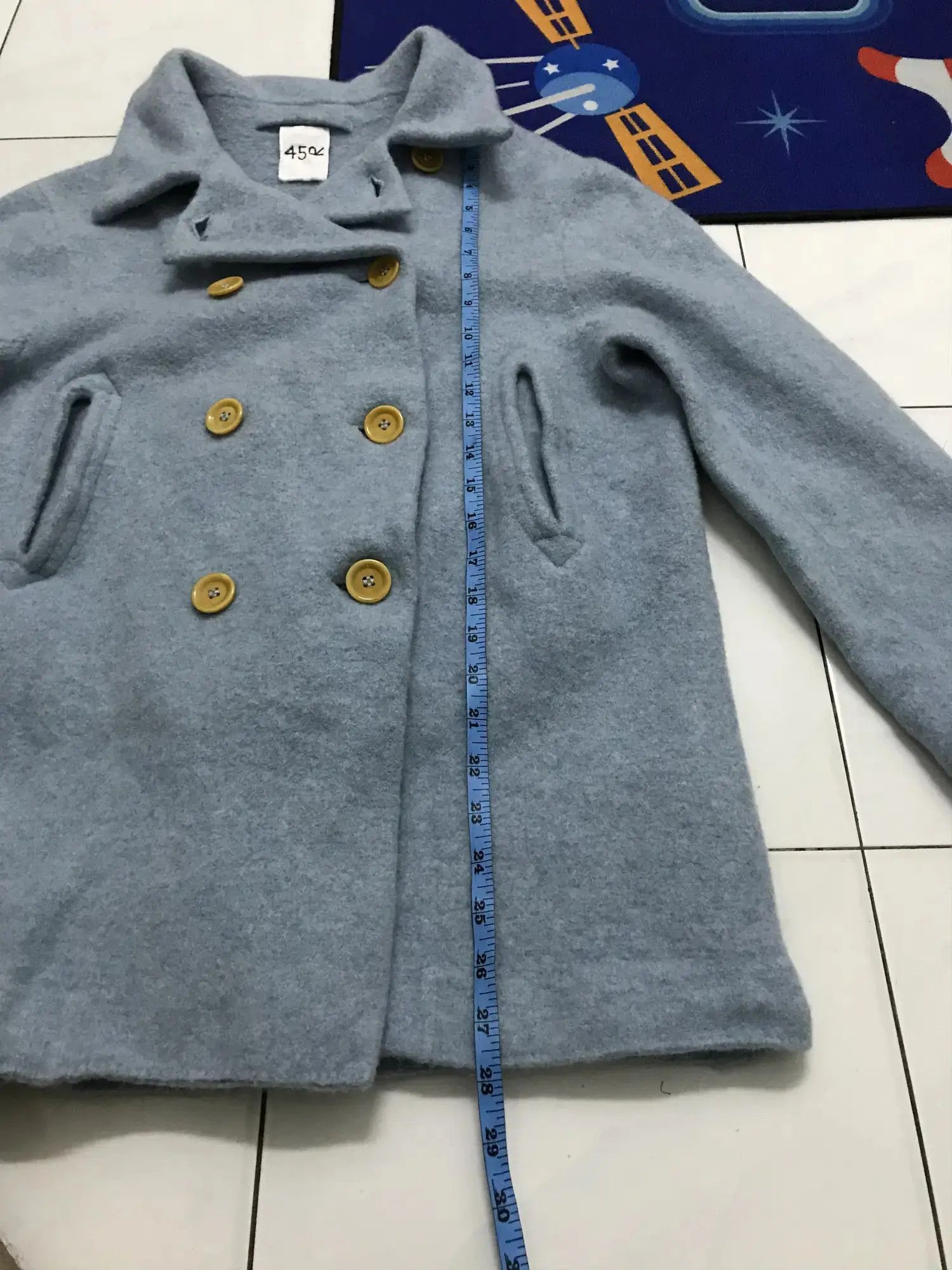 Japanese Brand 45R Japan Wool US Navy Peacoat Jacket Size US M / EU 48-50 / 2 - 17 Thumbnail