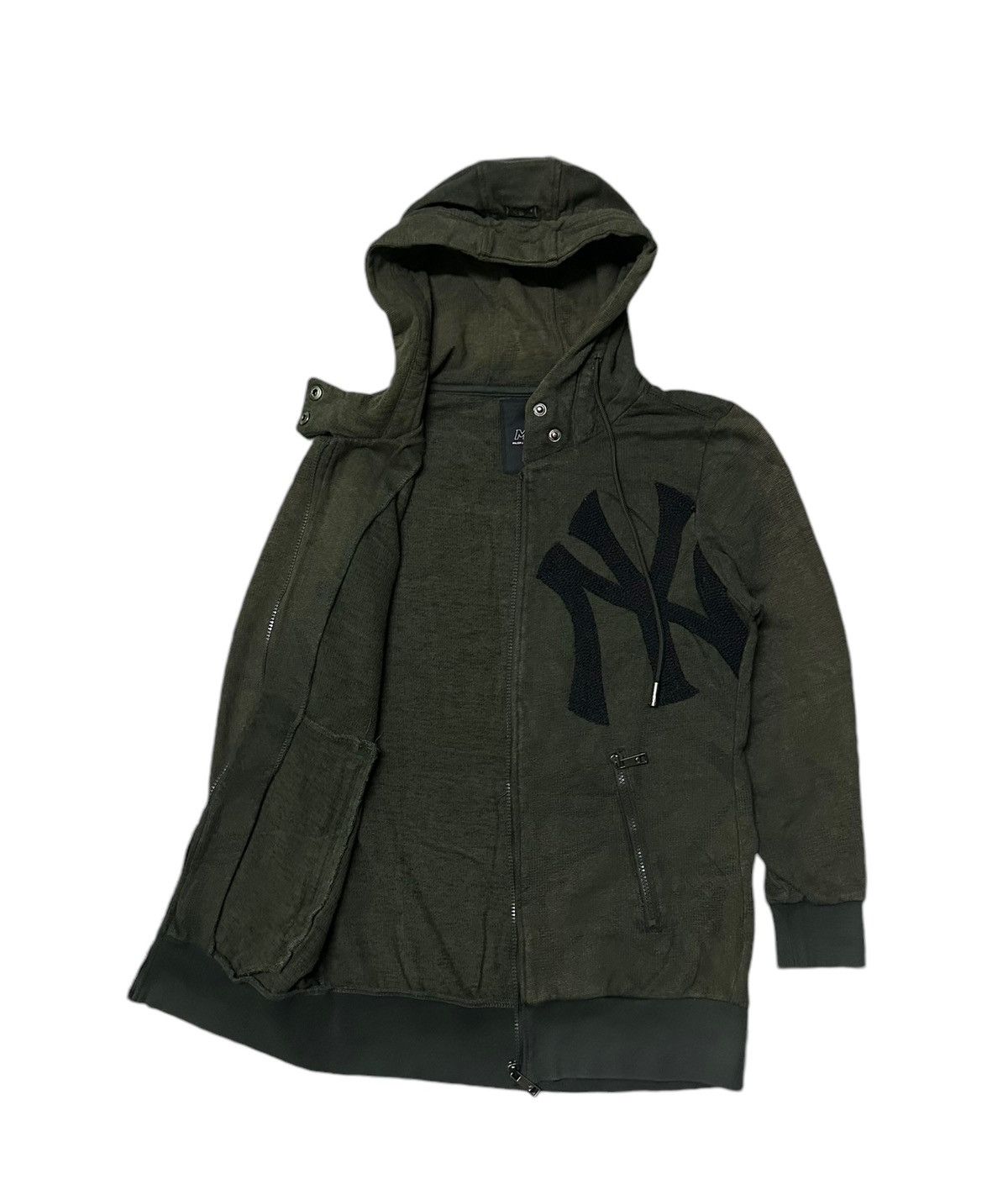 MLB MLB New York big logo zipper hoodie Size M / US 6-8 / IT 42-44 - 3 Thumbnail