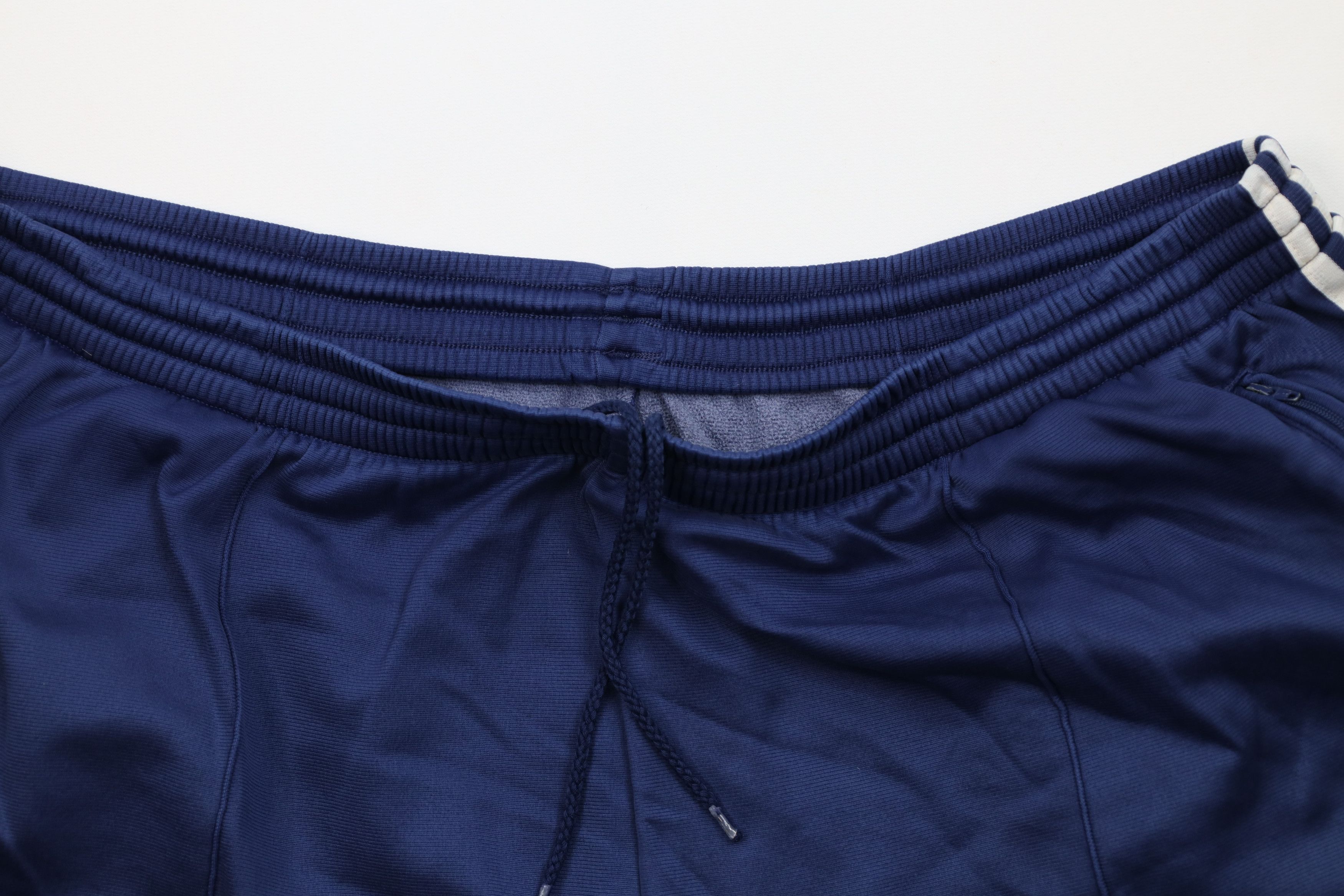 Adidas Vintage Adidas Trefoil Logo Striped Above Knee Shorts Blue Size US 36 / EU 52 - 2 Thumbnail