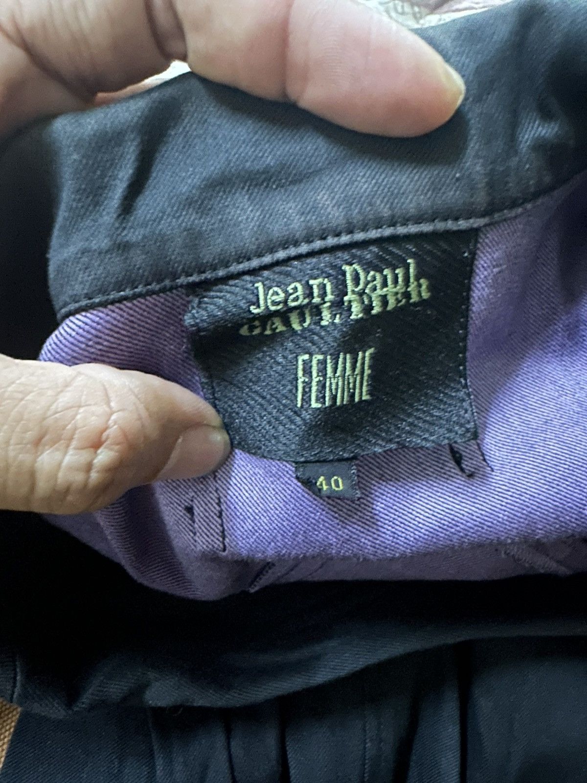 Jean Paul Gaultier Jean Paul Gaultier Femme Light Jacket Coat Nice Design Size S / US 4 / IT 40 - 3 Thumbnail