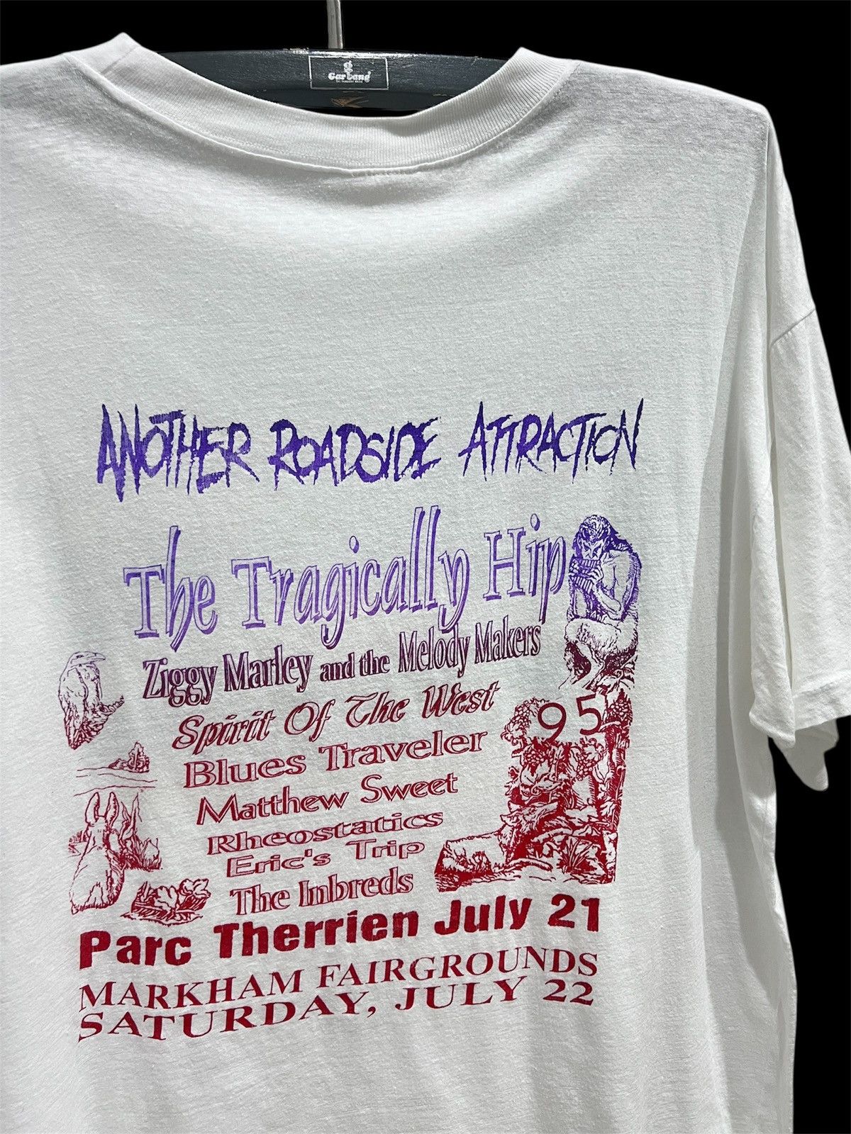 Vintage 90s Another Roadside Attraction Tragically Hip Matthew Sweet Size US XXL / EU 58 / 5 - 5 Thumbnail