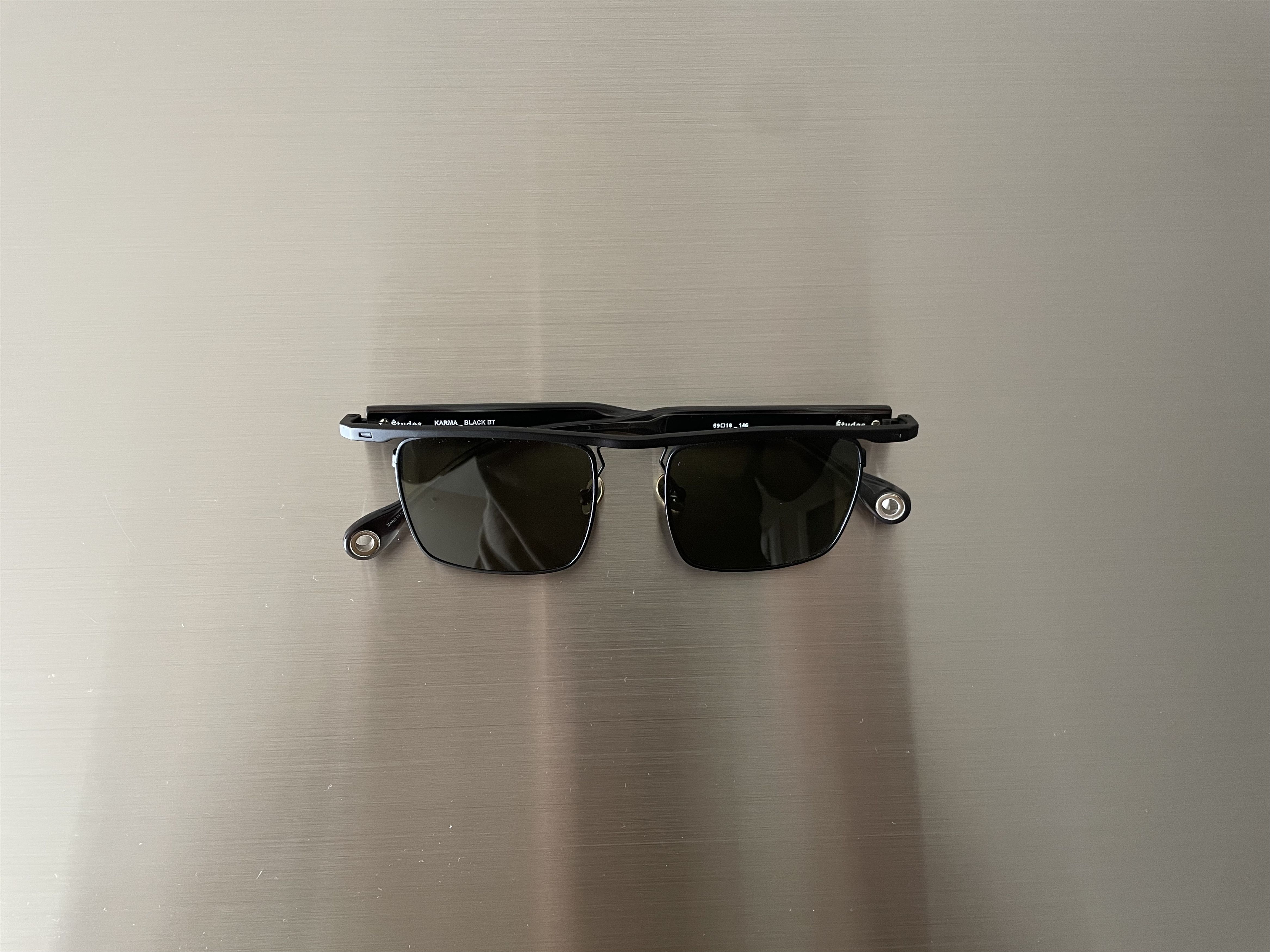 Etudes Etudes Black Karma Sunglasses Size ONE SIZE - 4 Thumbnail