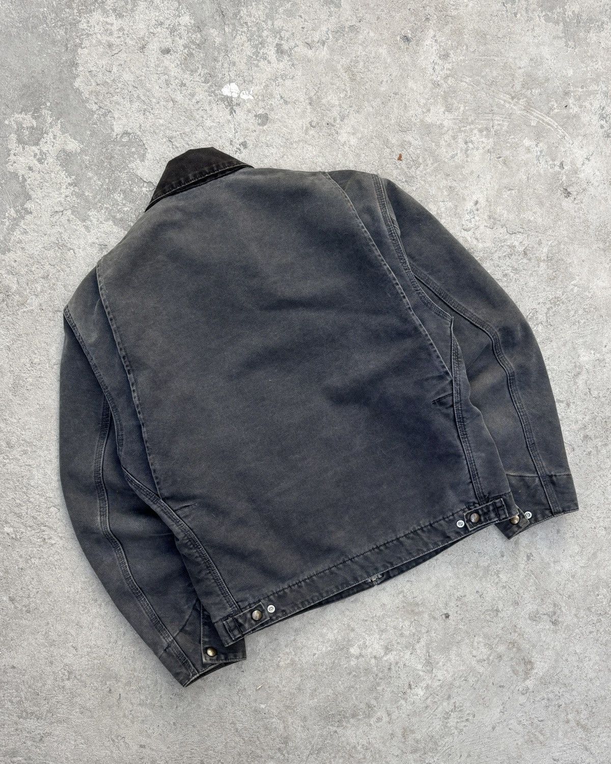 ❌ SOLD ❌VTG 04’s Petrol Gray Carhartt Detroit Jacket J97 PTL