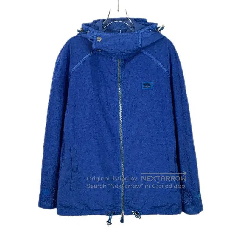 Burberry Burberry Blue Men's Lightweight Jacket. Size US S / EU 44-46 / 1 - 1 Thumbnail