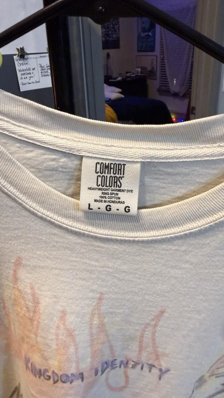 Comfort Colors Comfort Colors Kingdom identity t shirt size L Men’s Graphic Size US L / EU 52-54 / 3 - 5 Thumbnail