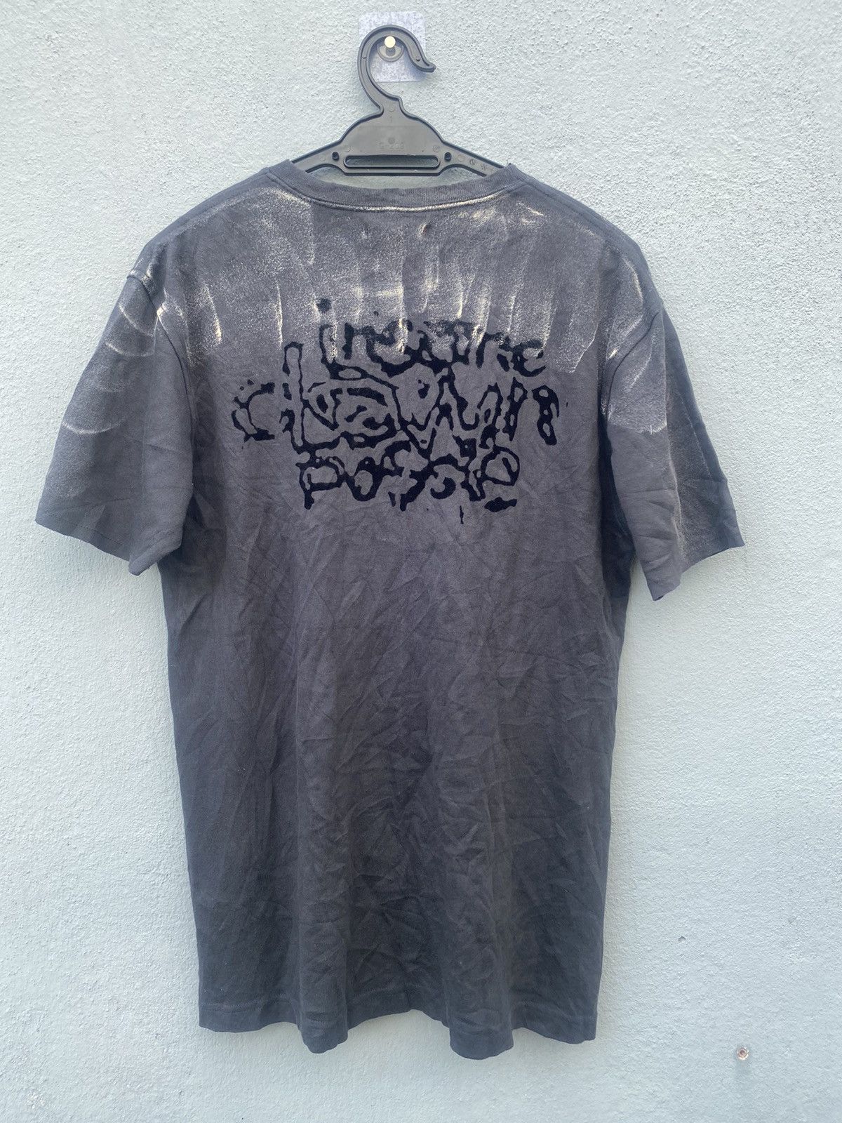 Affliction × JNCO × Jack & Jones Vintage y2k Jack & Jones Big Head Skull Tees Size US L / EU 52-54 / 3 - 10 Thumbnail