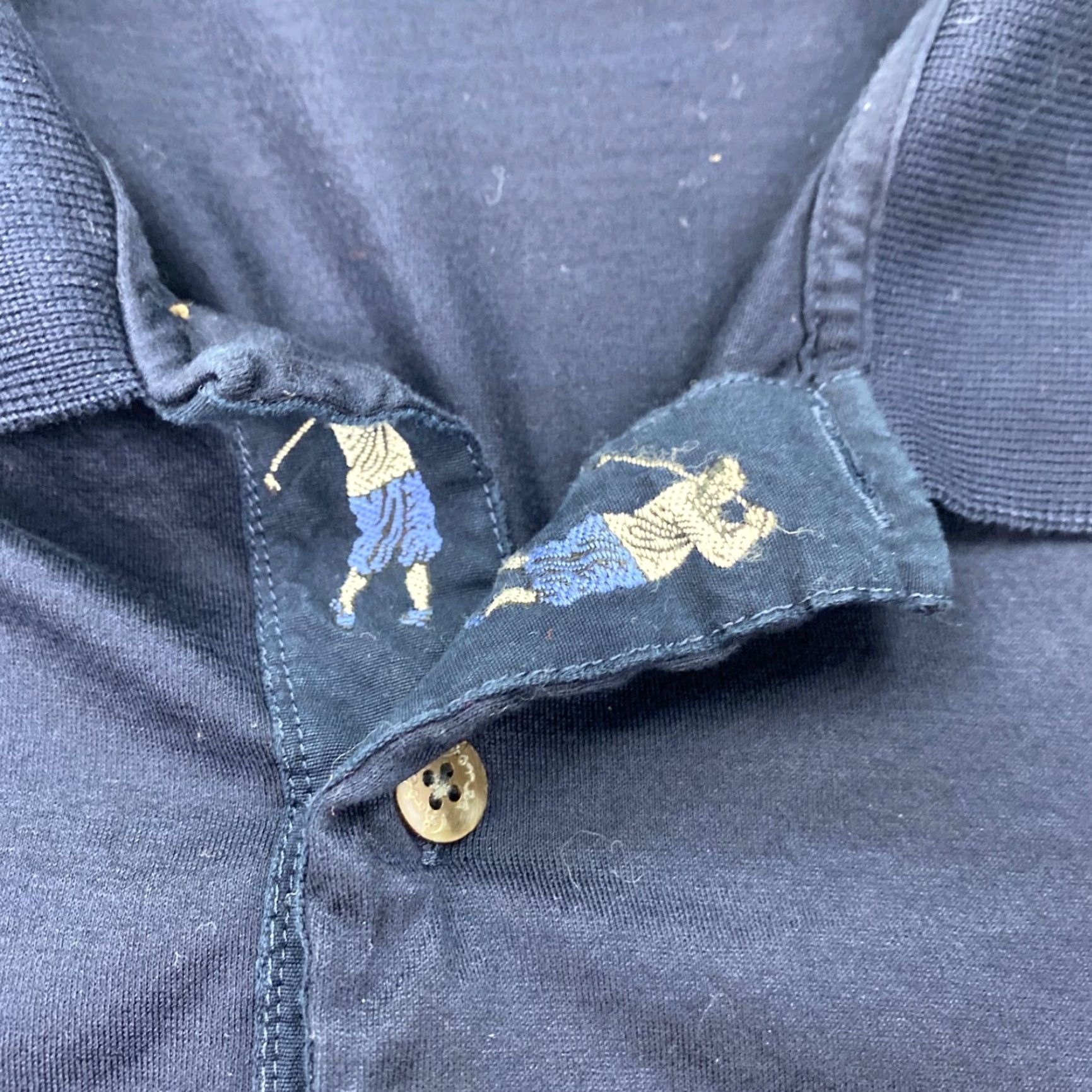 Vintage VINTAGE Bobby Jones Collection Polo Shirt Mens XL Blue Embroidered Golf Polo Shirt Size US XL / EU 56 / 4 - 3 Thumbnail