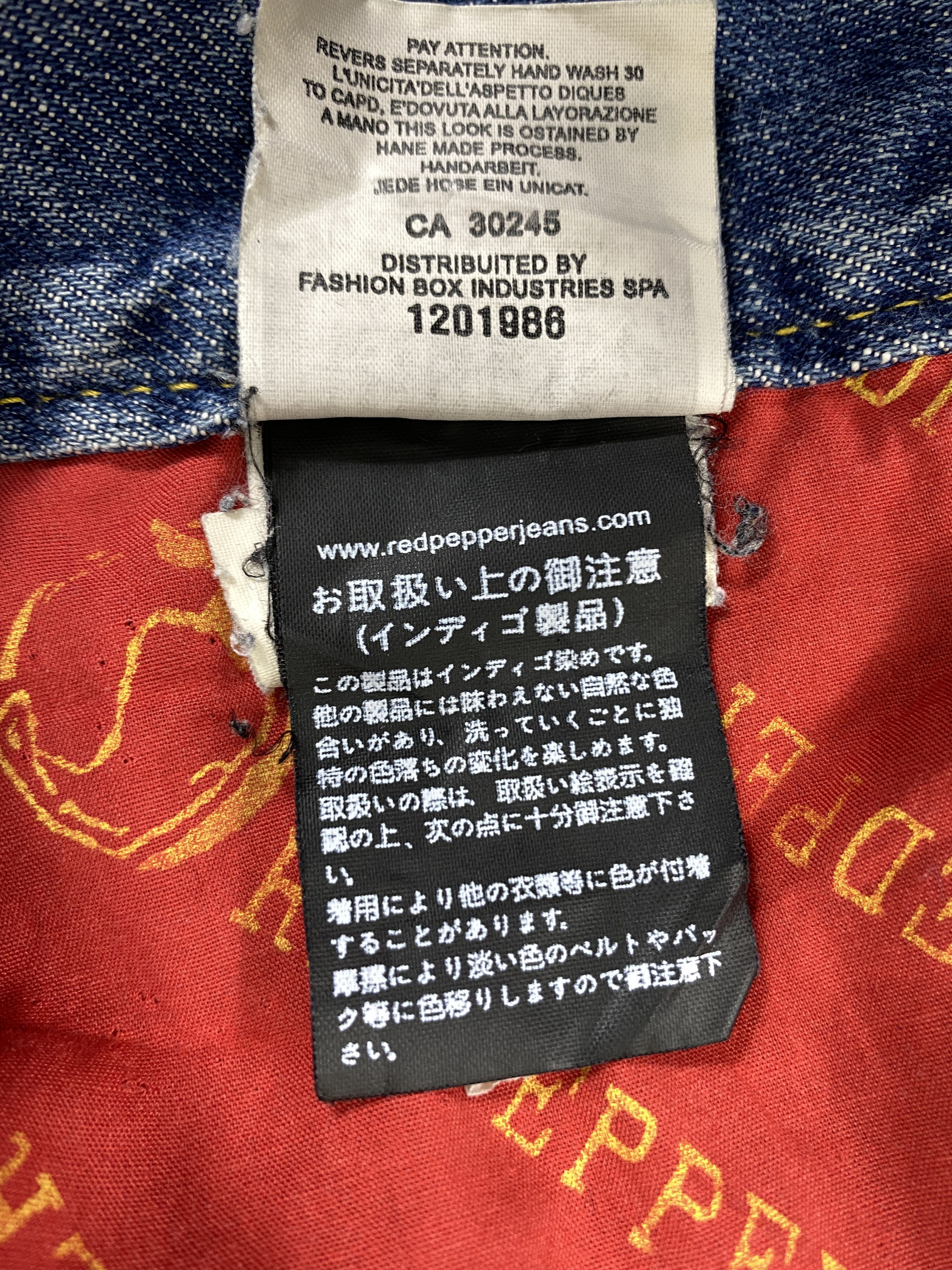 Hysteric Glamour Rare Vintage RedPepper Jeans 35x33.5 - JN3255 Size US 35 - 10 Thumbnail
