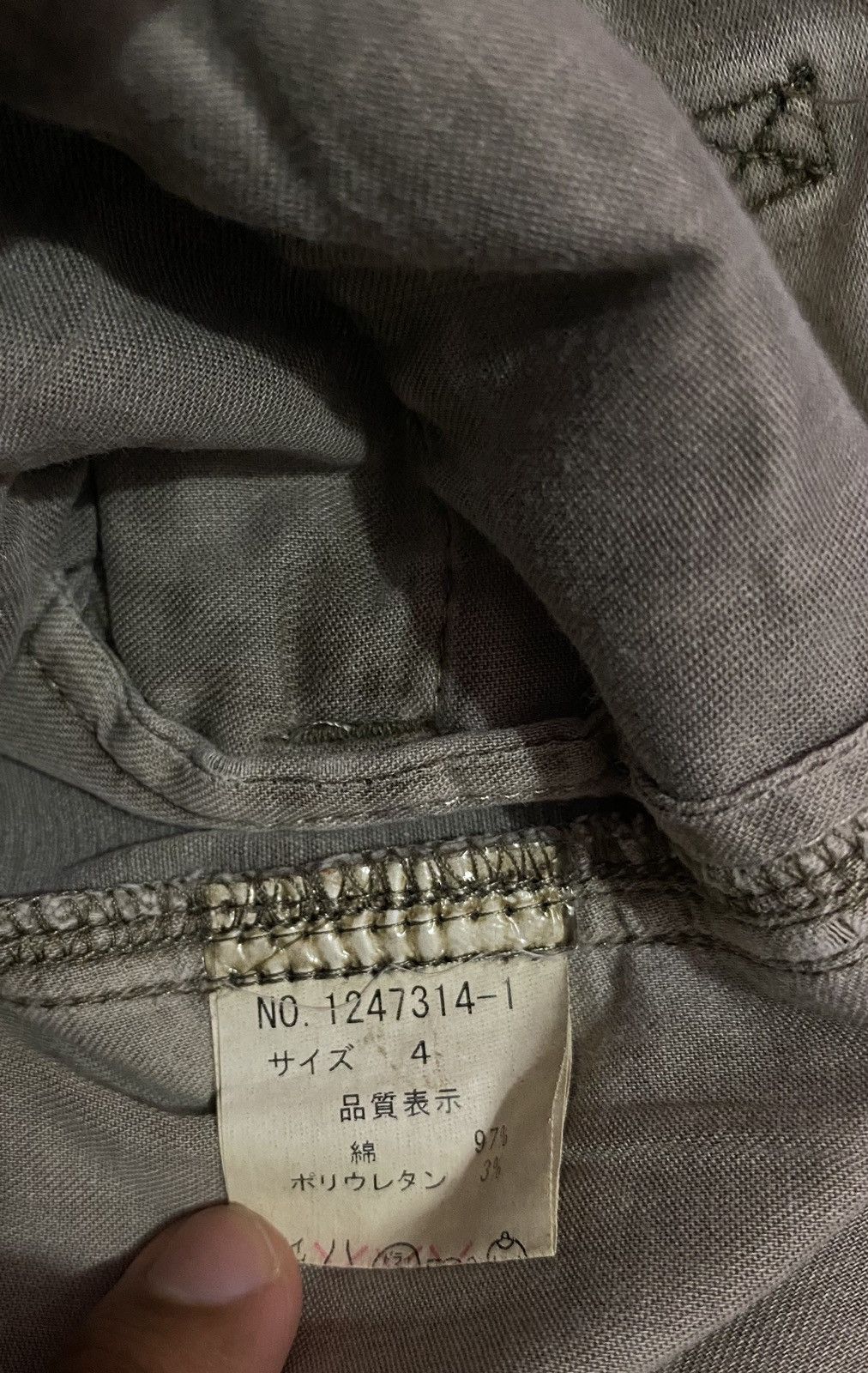 Tete Homme 🔥 Very Rare Vintage Tete Homme Issey Miyake Biker Cargo Pant Size US 28 / EU 44 - 13 Thumbnail