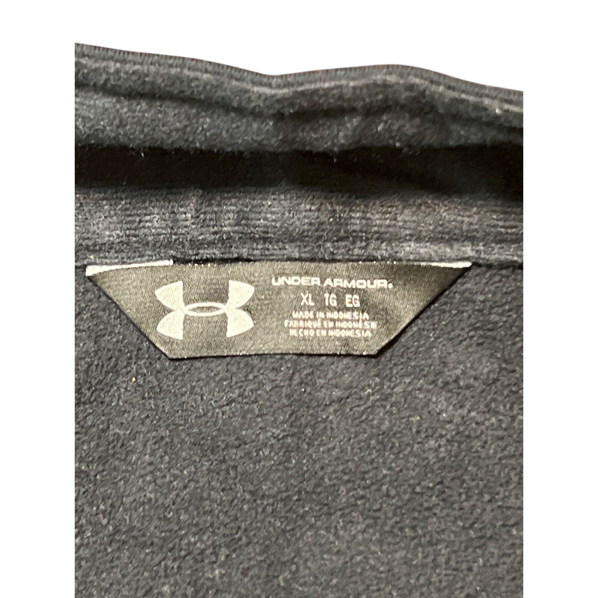 Under Armour Under Armour Black Storm Full Zip Black Fleece Jacket Size X Size US XL / EU 56 / 4 - 4 Thumbnail