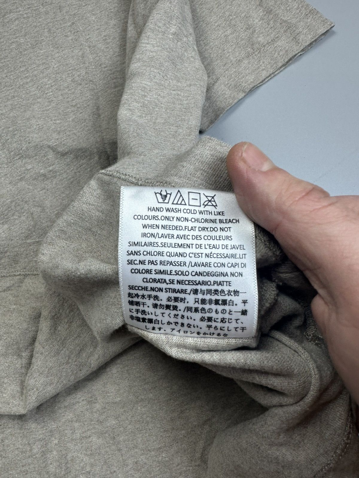 Essentials × Fear of God × Kanye West Fear Of God Essentails Oversize Tshirt Large Size L / US 10 / IT 46 - 7 Thumbnail