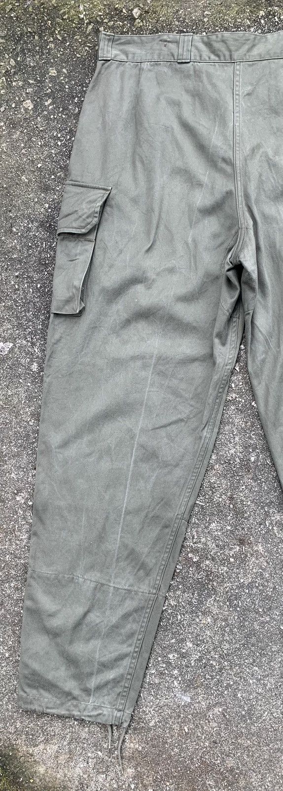 Vintage Rare.. Vintage Distressed French Army Cargo Pants Size US 38 / EU 54 - 17 Thumbnail
