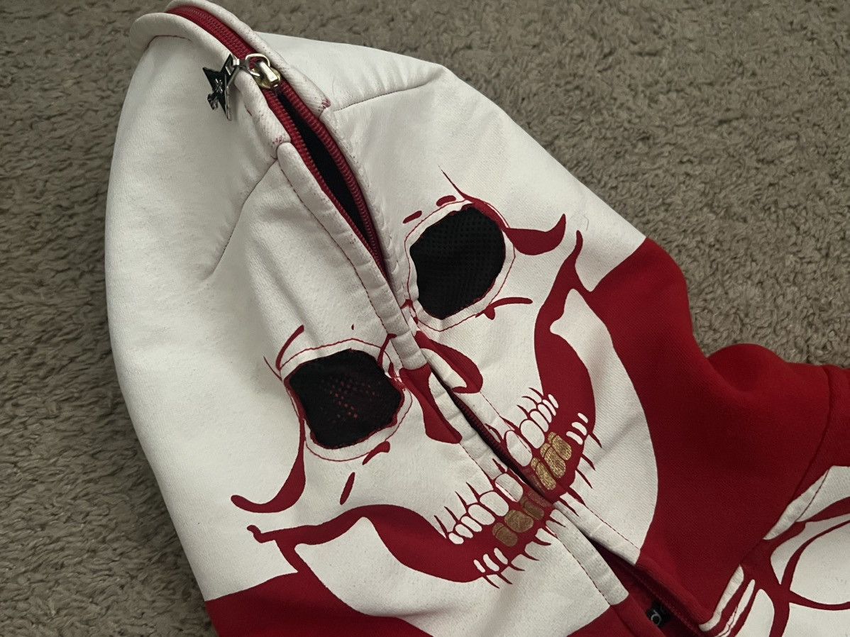 LRG Vintage LRG Dead Serious Skeleton Full Zip Hoodie XL Size US XL / EU 56 / 4 - 7 Thumbnail