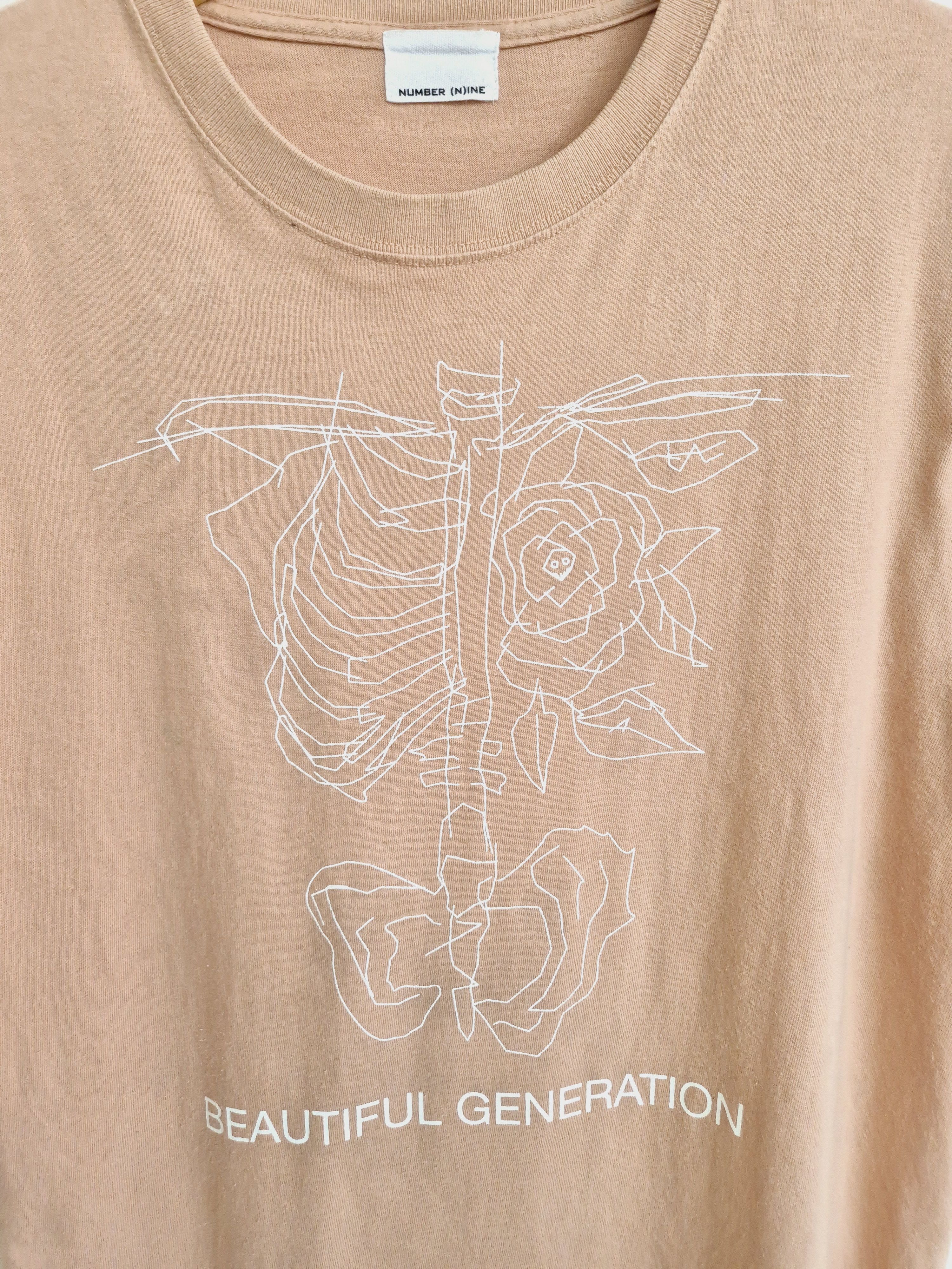 Japanese Brand × Number (N)ine Number (N)ine Beautiful Generation T-Shirt Size US S / EU 44-46 / 1 - 2 Thumbnail